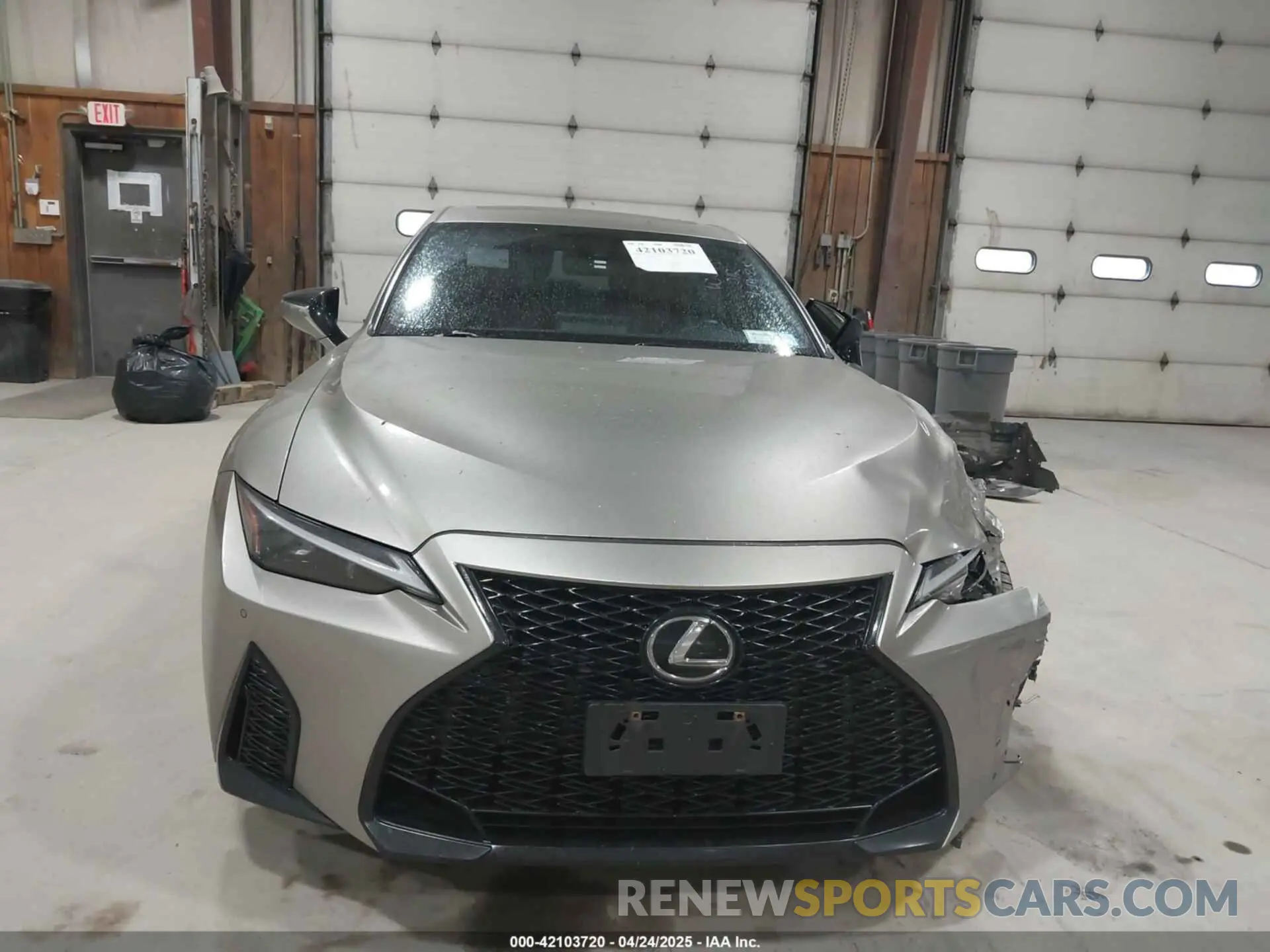 13 Photograph of a damaged car JTHGZ1E21N5026846 LEXUS IS 350 2022