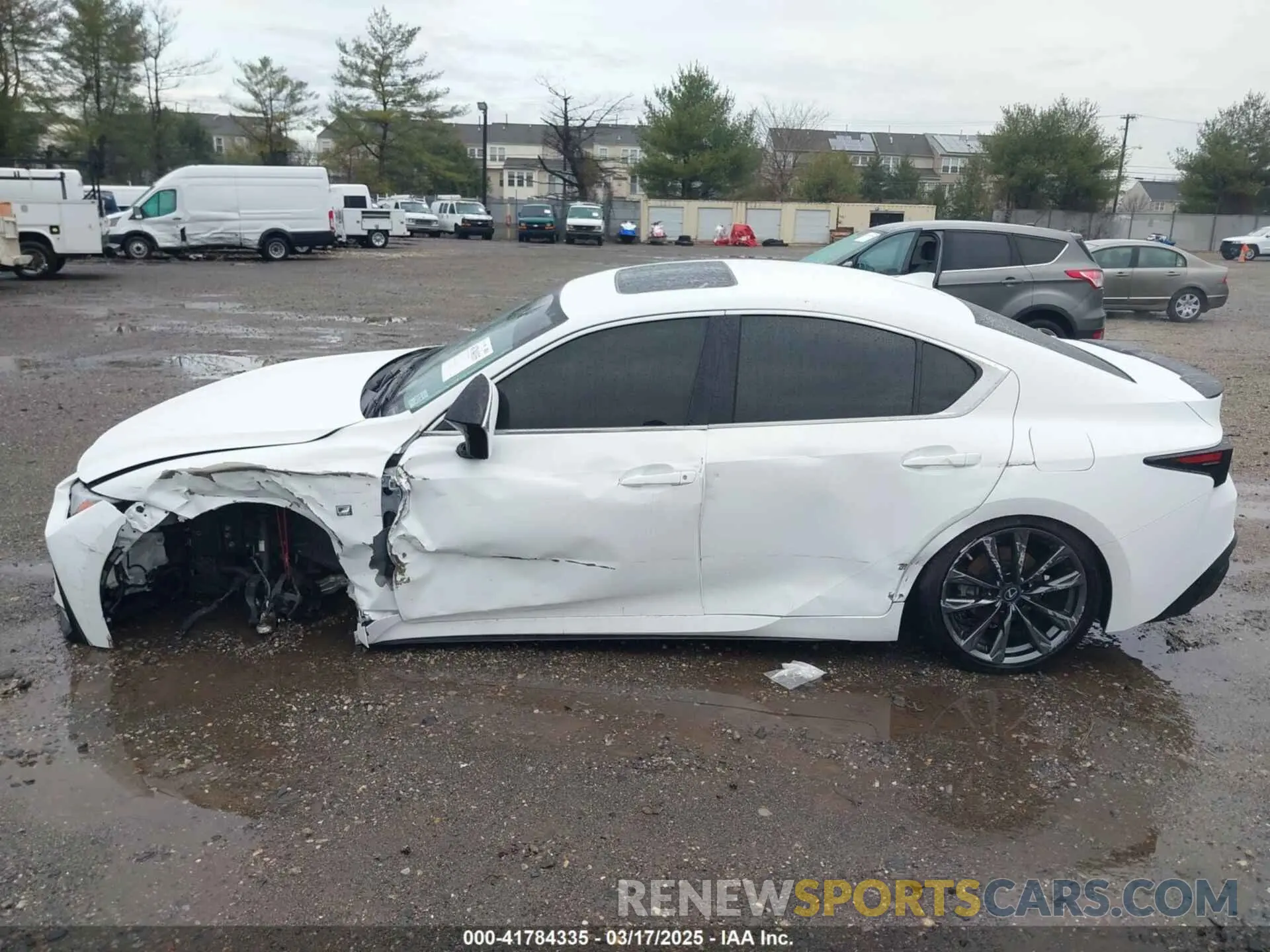14 Photograph of a damaged car JTHGZ1E23N5024970 LEXUS IS 350 2022