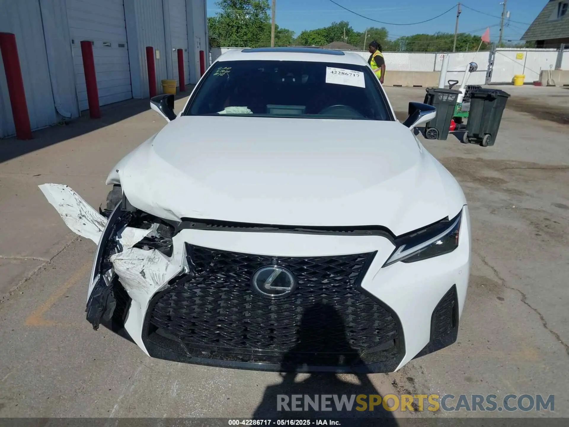 13 Photograph of a damaged car JTHGZ1E26N5023327 LEXUS IS 350 2022