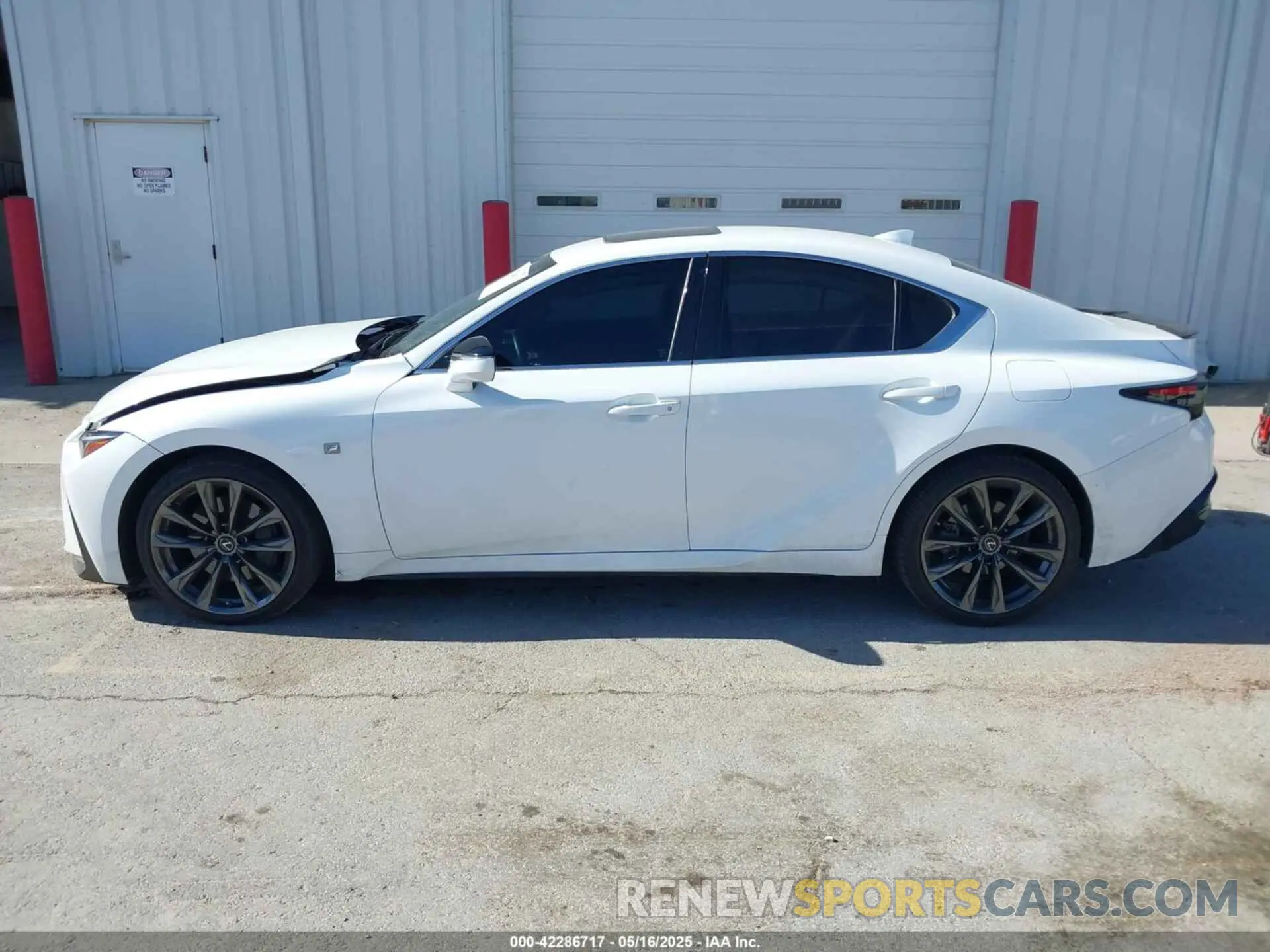 15 Photograph of a damaged car JTHGZ1E26N5023327 LEXUS IS 350 2022