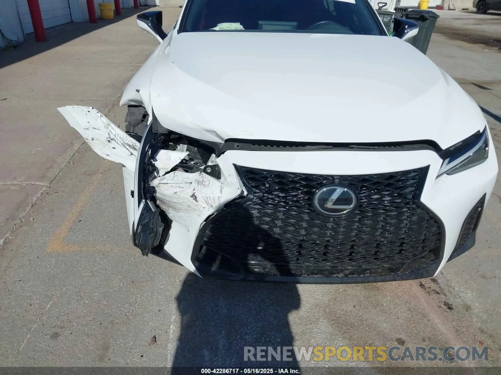 6 Photograph of a damaged car JTHGZ1E26N5023327 LEXUS IS 350 2022