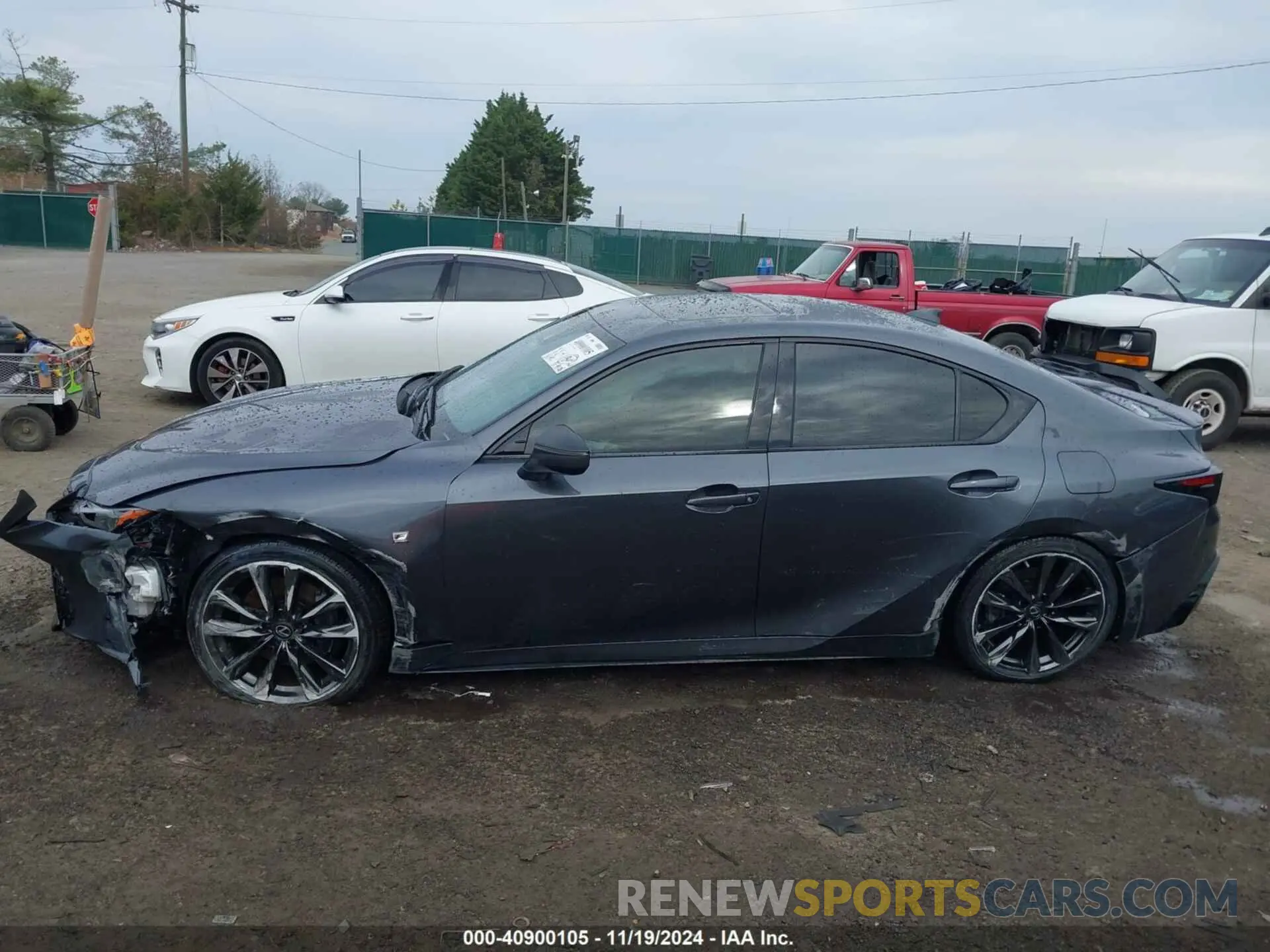 15 Photograph of a damaged car JTHGZ1E26N5024591 LEXUS IS 350 2022