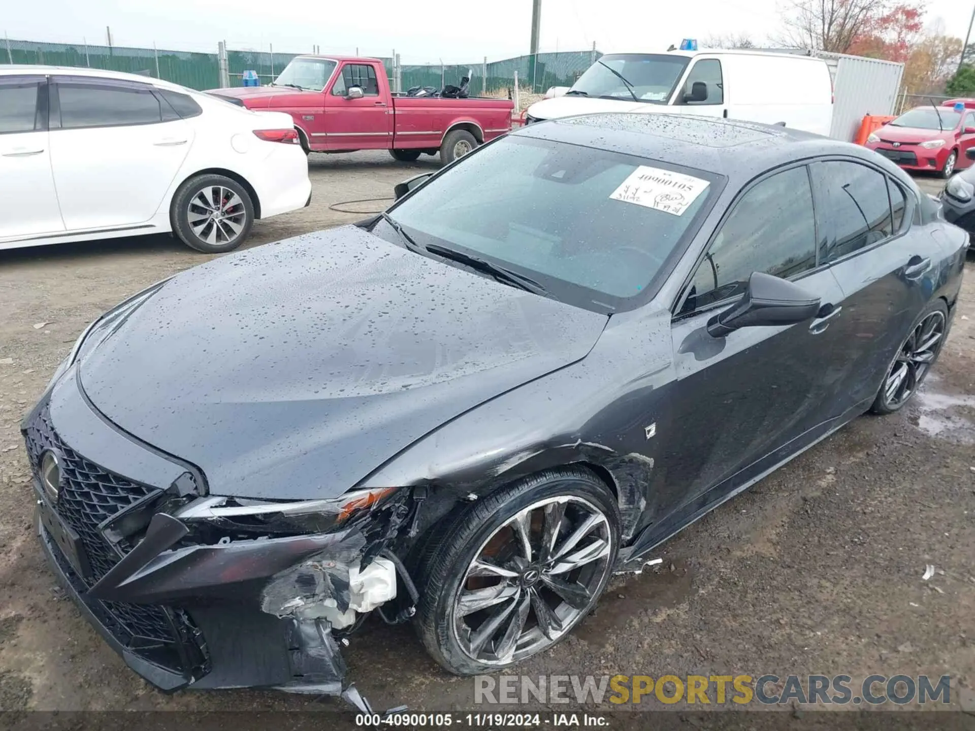 6 Photograph of a damaged car JTHGZ1E26N5024591 LEXUS IS 350 2022