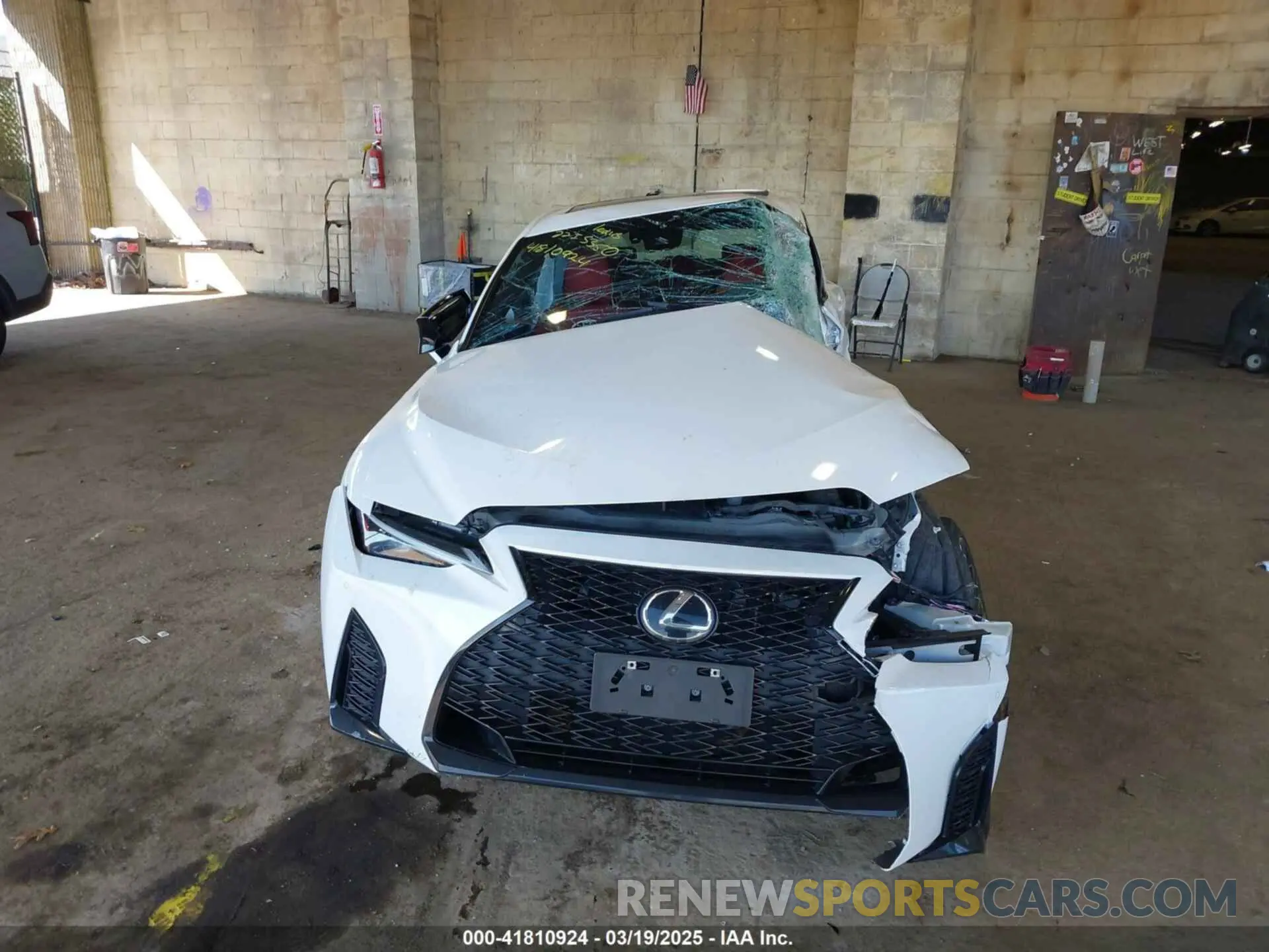 12 Photograph of a damaged car JTHGZ1E29N5026030 LEXUS IS 350 2022