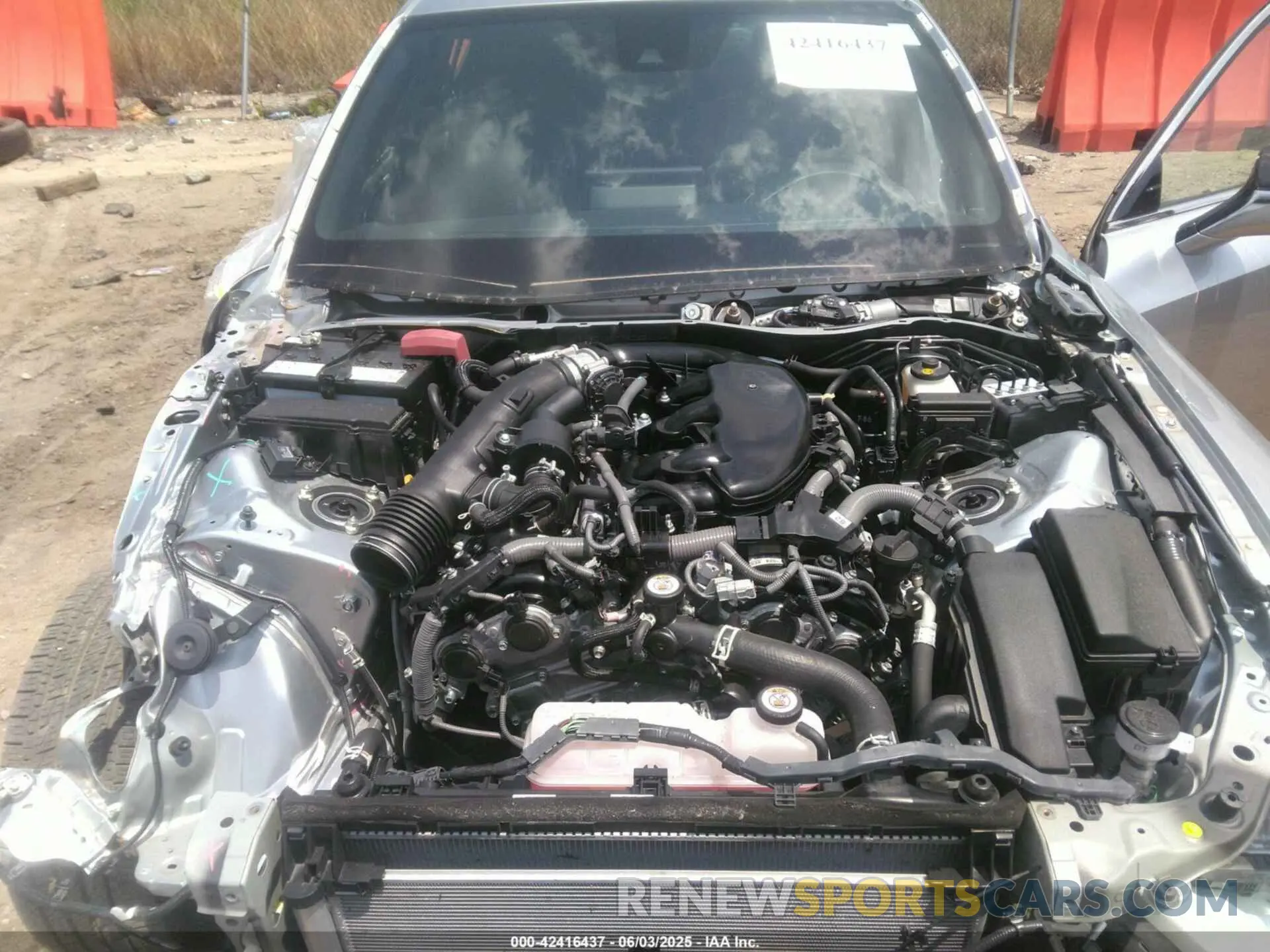 10 Photograph of a damaged car JTHBZ1B27P5062414 LEXUS IS 350 2023