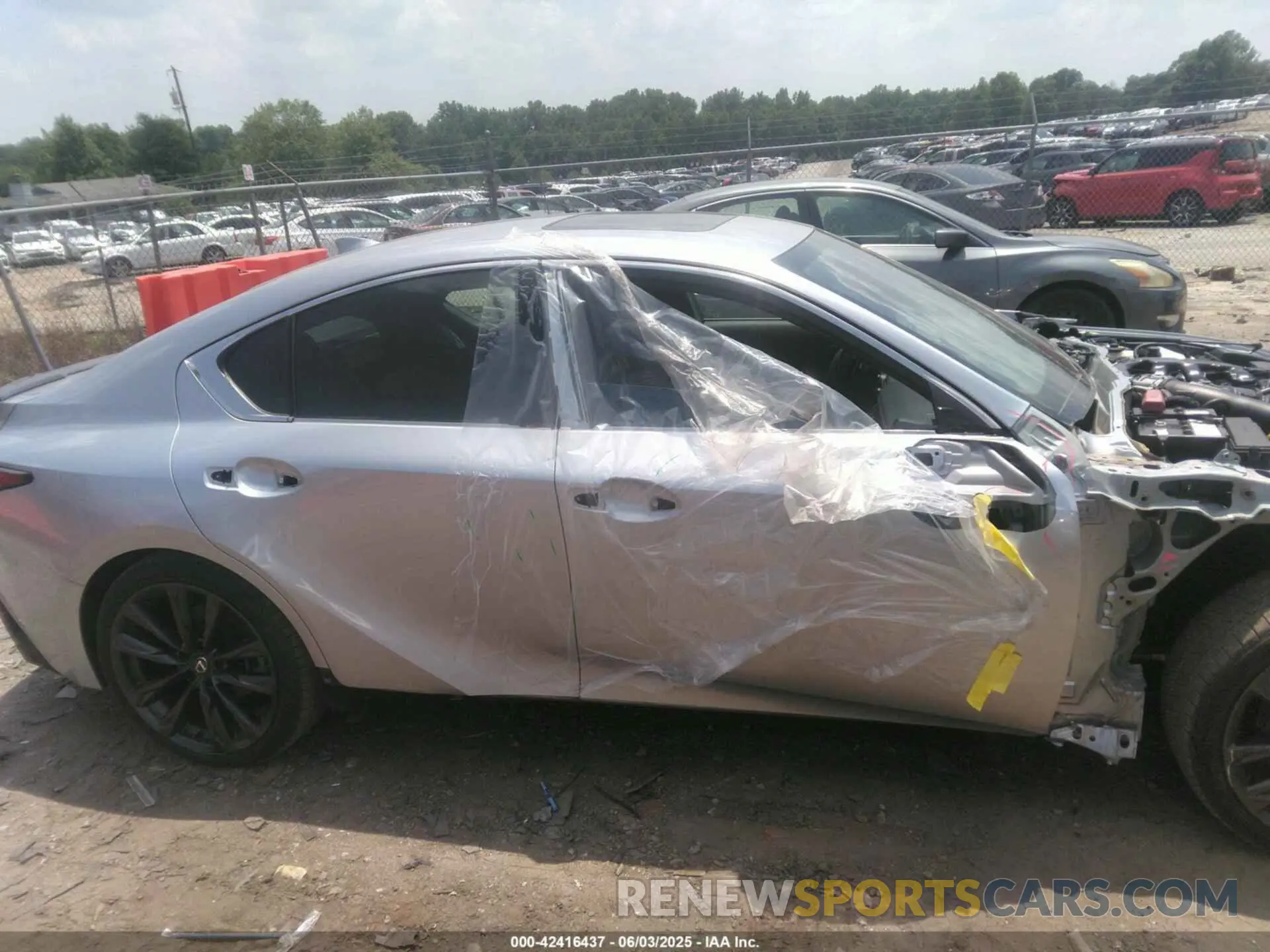 13 Photograph of a damaged car JTHBZ1B27P5062414 LEXUS IS 350 2023