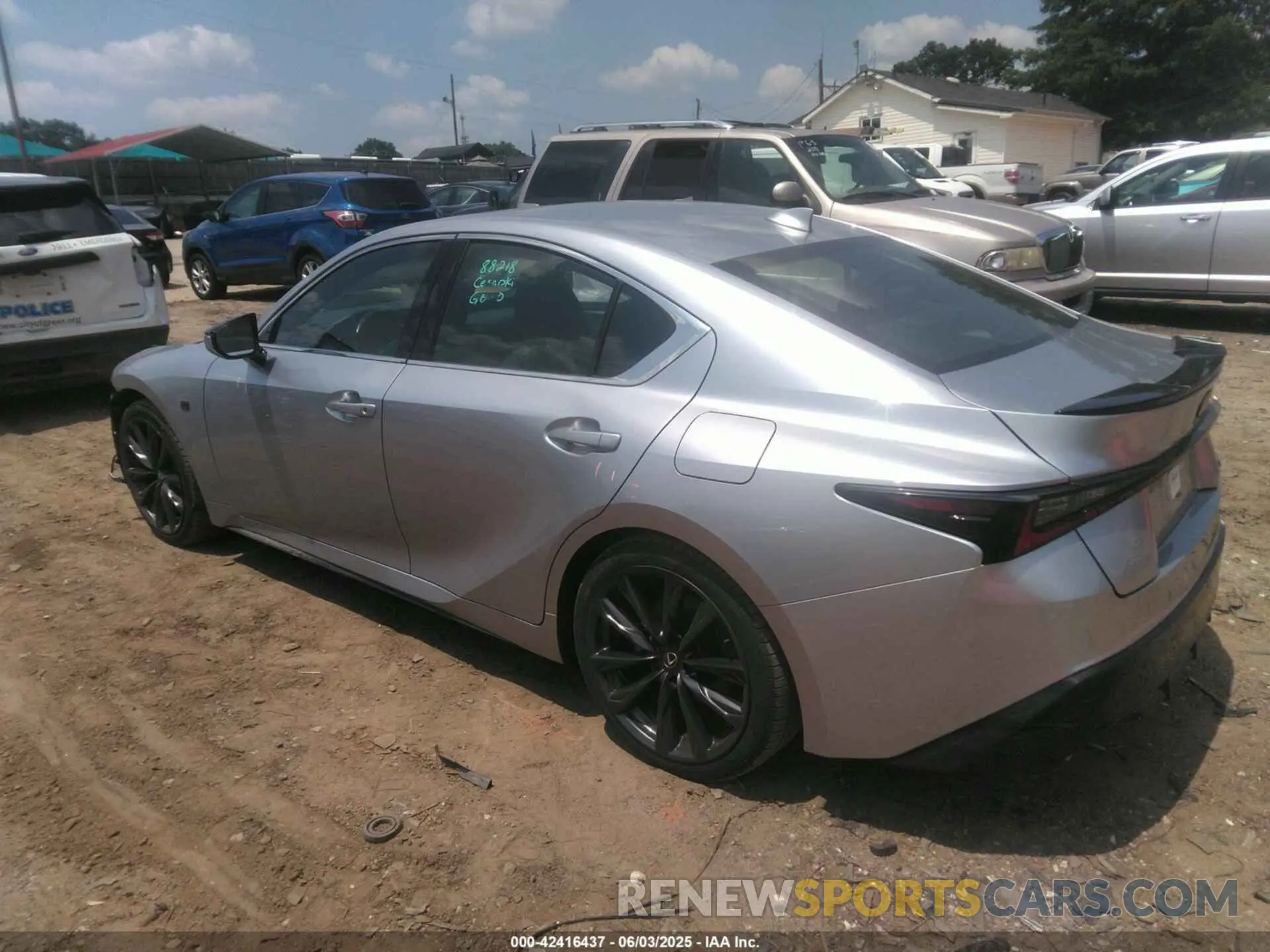 3 Photograph of a damaged car JTHBZ1B27P5062414 LEXUS IS 350 2023