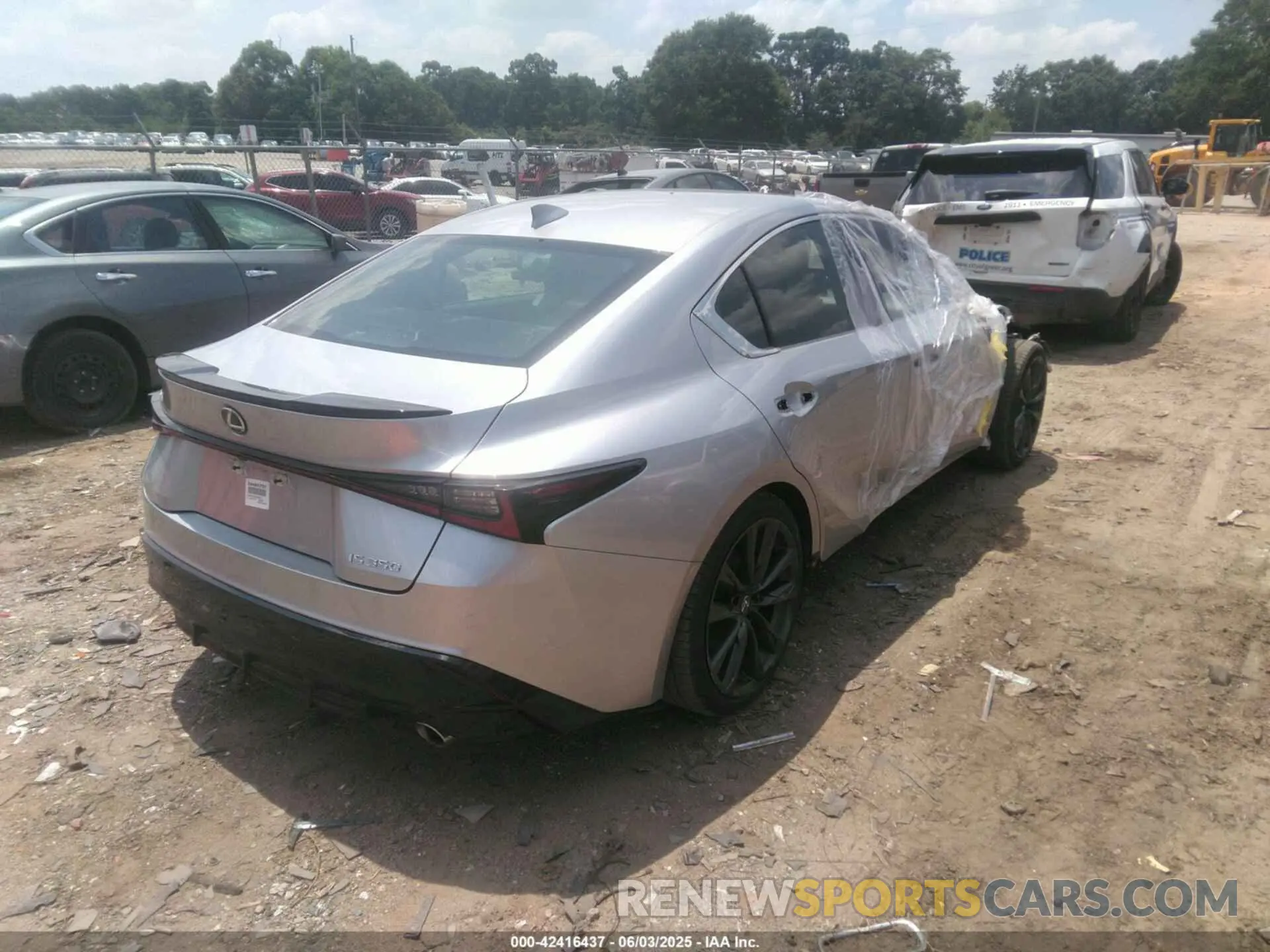 4 Photograph of a damaged car JTHBZ1B27P5062414 LEXUS IS 350 2023