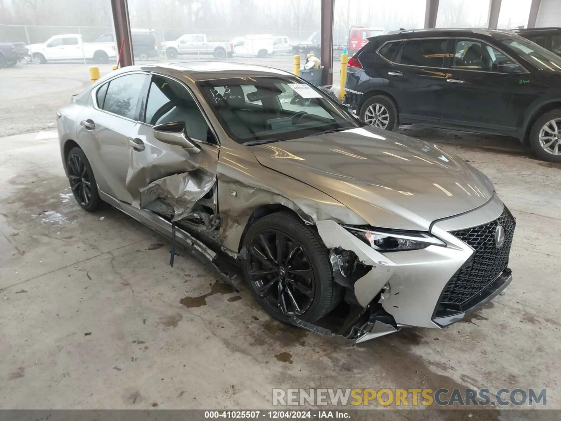 1 Photograph of a damaged car JTHGZ1B20P5060915 LEXUS IS 350 2023