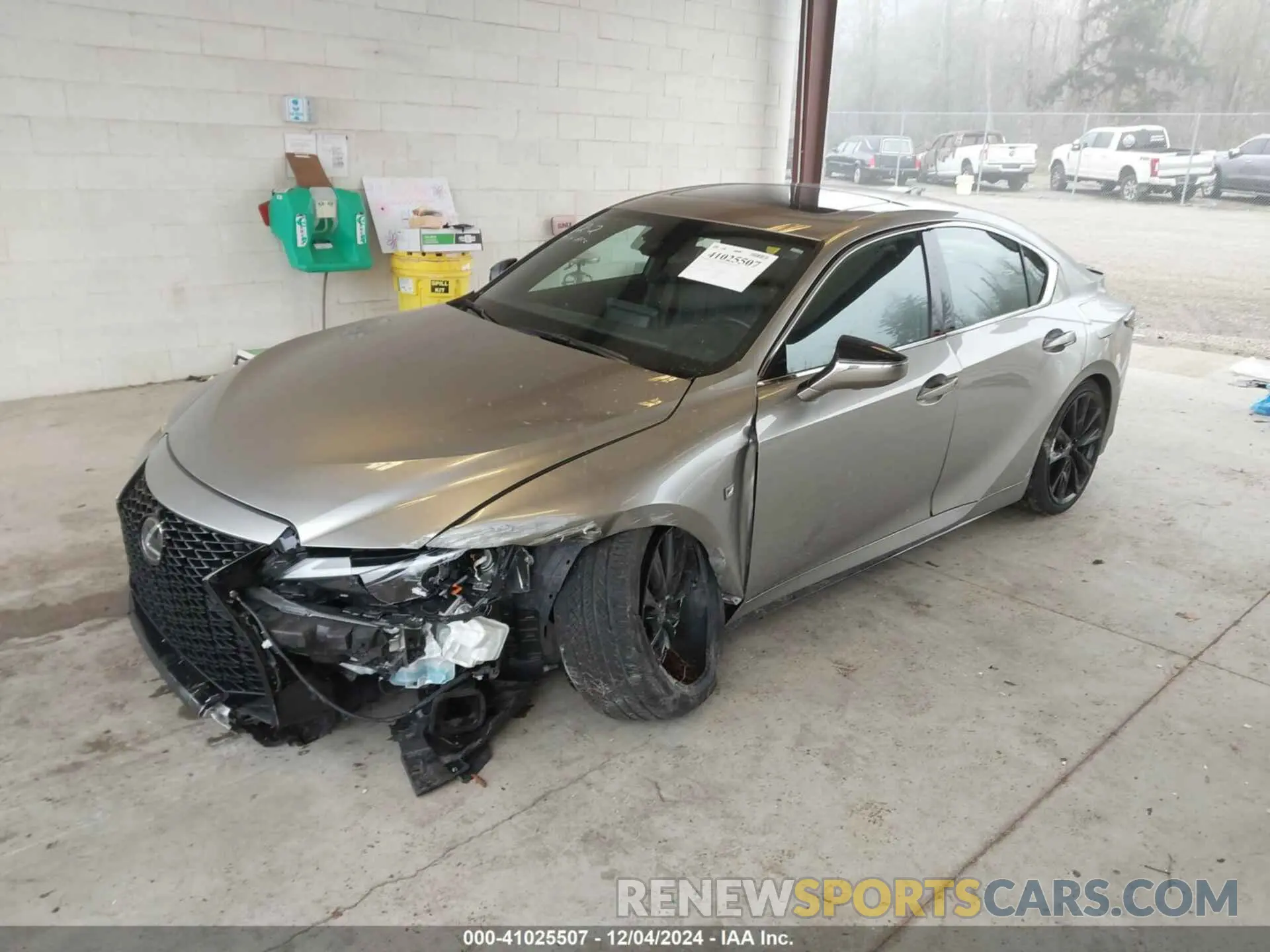 2 Photograph of a damaged car JTHGZ1B20P5060915 LEXUS IS 350 2023