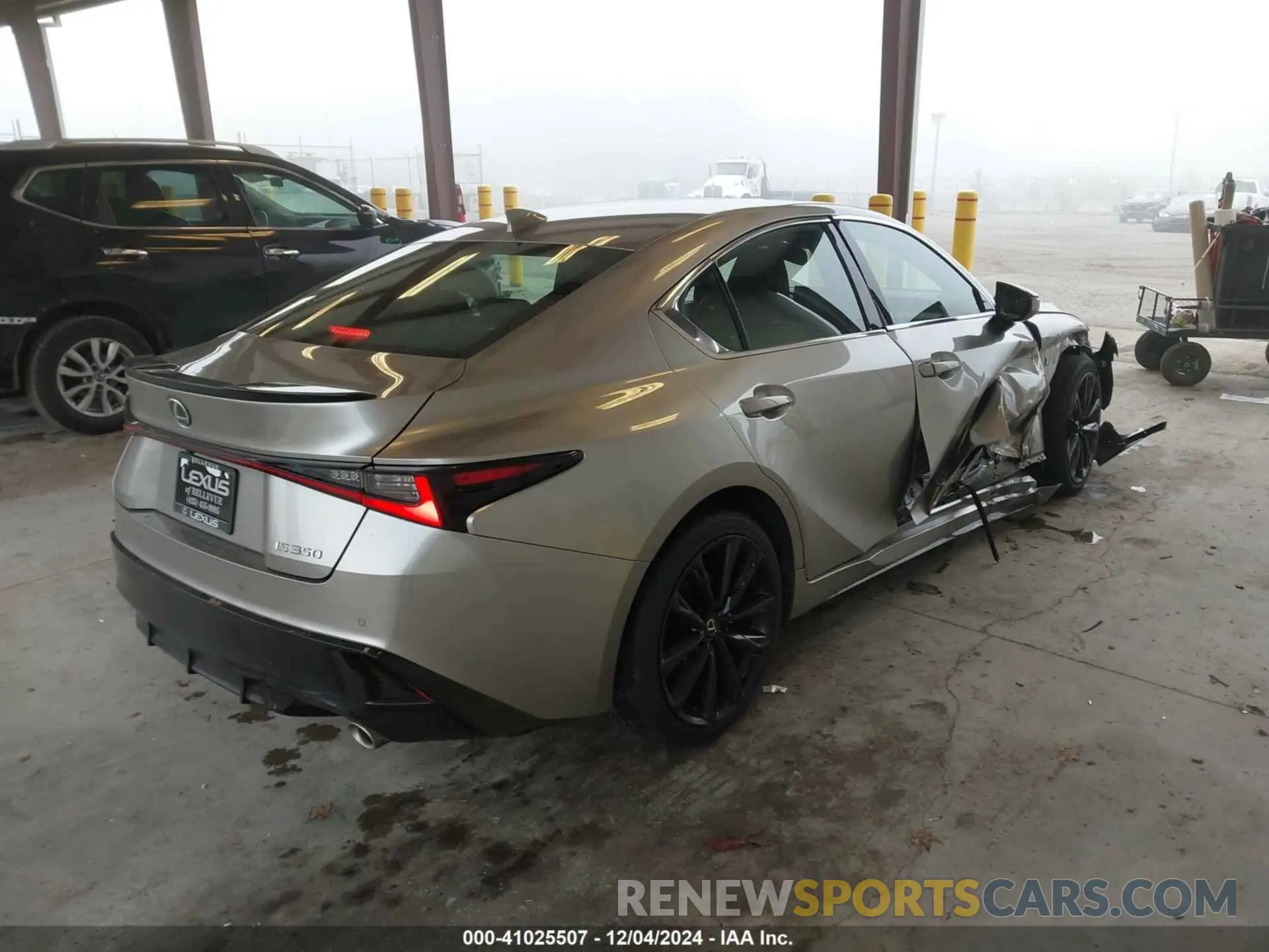4 Photograph of a damaged car JTHGZ1B20P5060915 LEXUS IS 350 2023
