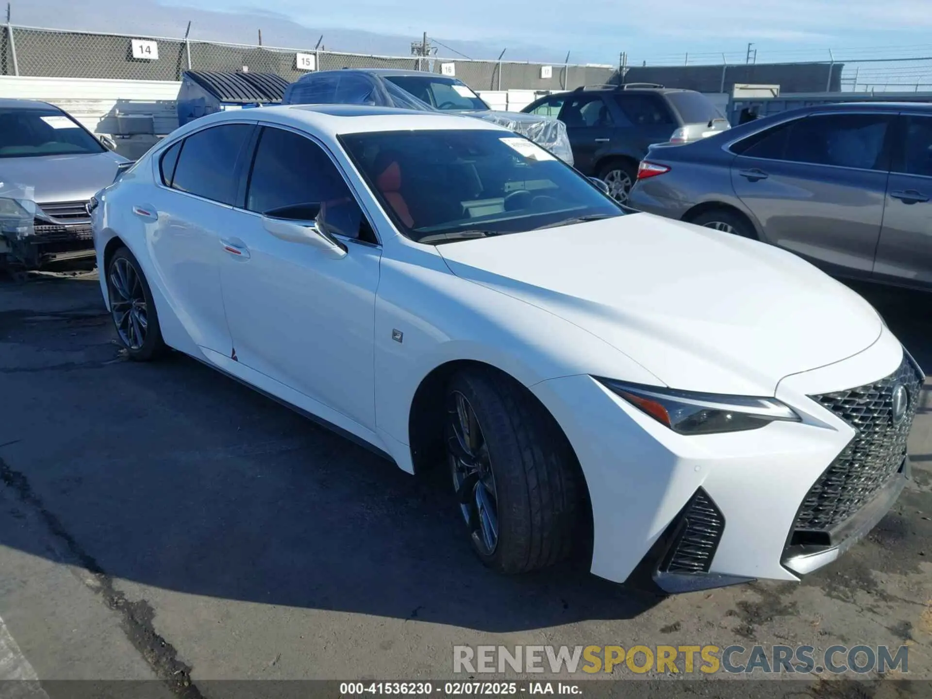 1 Photograph of a damaged car JTHGZ1B20P5062521 LEXUS IS 350 2023