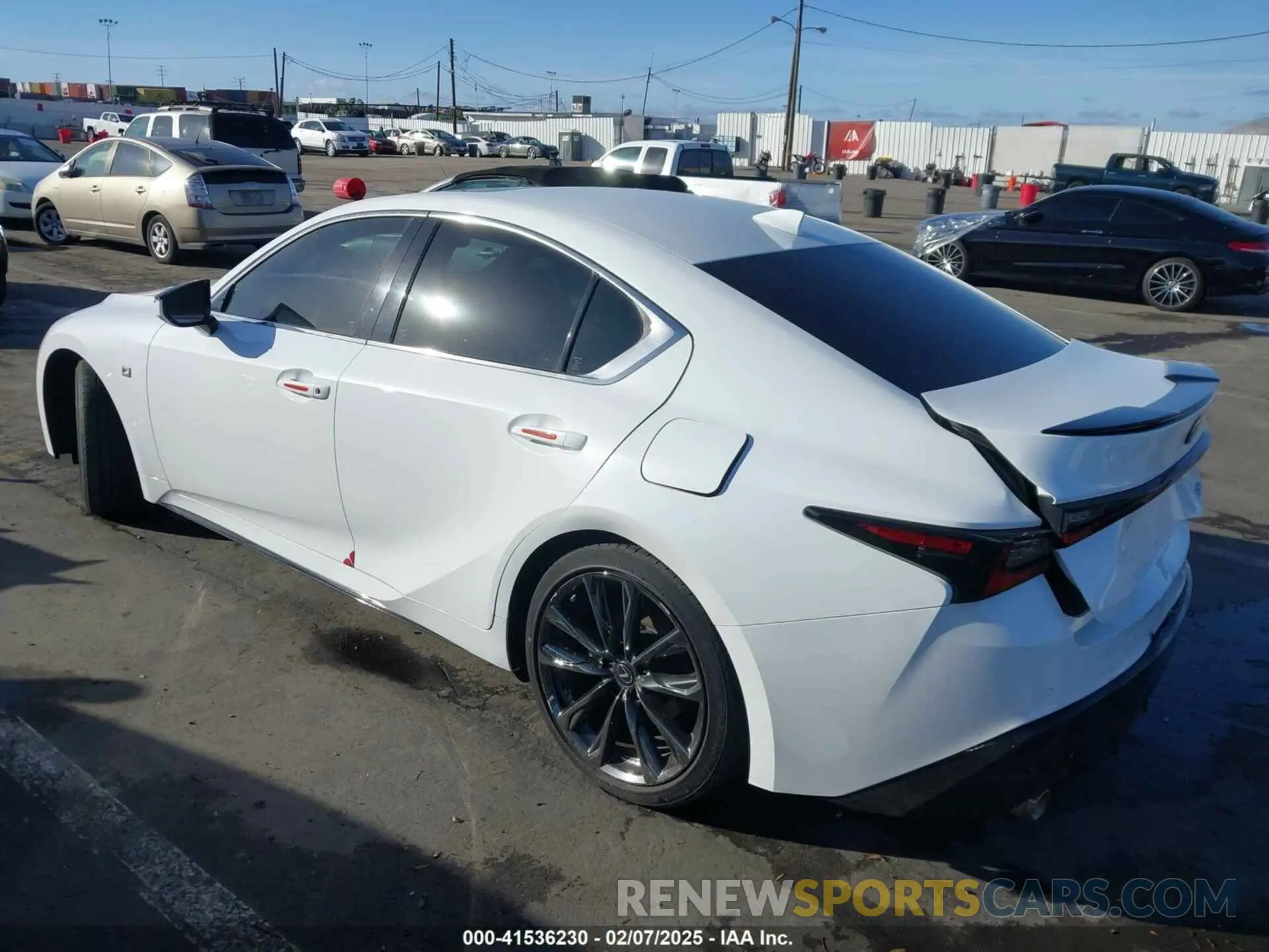 3 Photograph of a damaged car JTHGZ1B20P5062521 LEXUS IS 350 2023