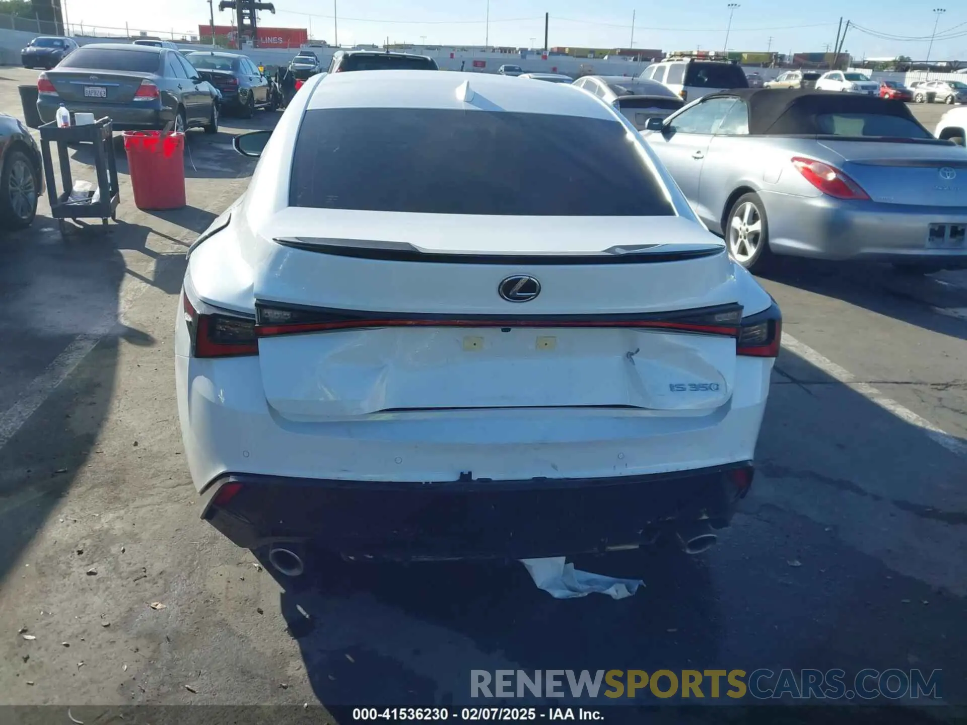 6 Photograph of a damaged car JTHGZ1B20P5062521 LEXUS IS 350 2023