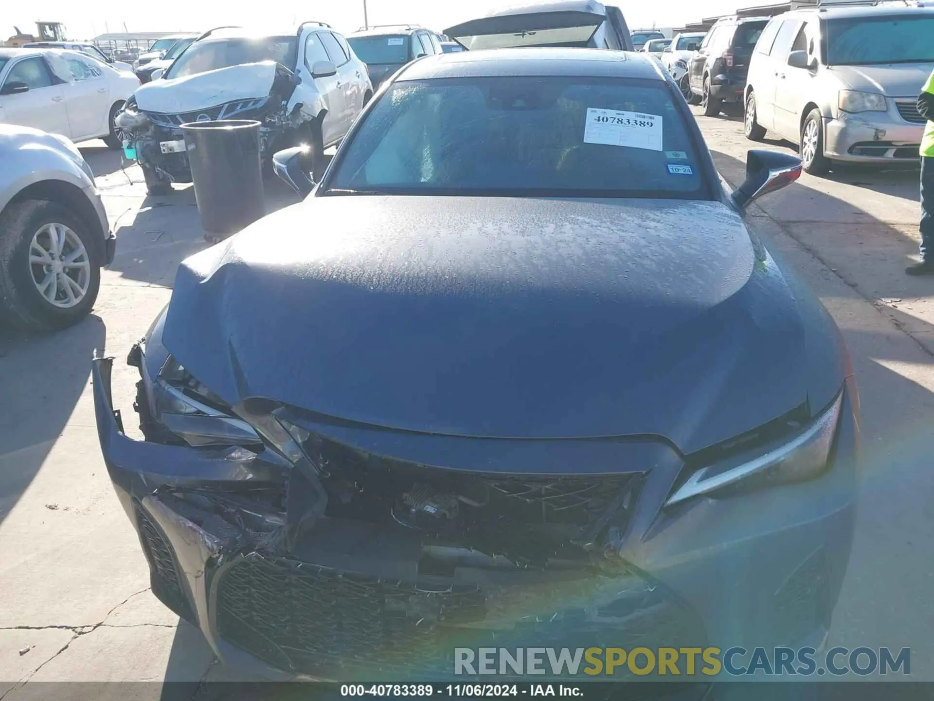 12 Photograph of a damaged car JTHGZ1B21P5059563 LEXUS IS 350 2023