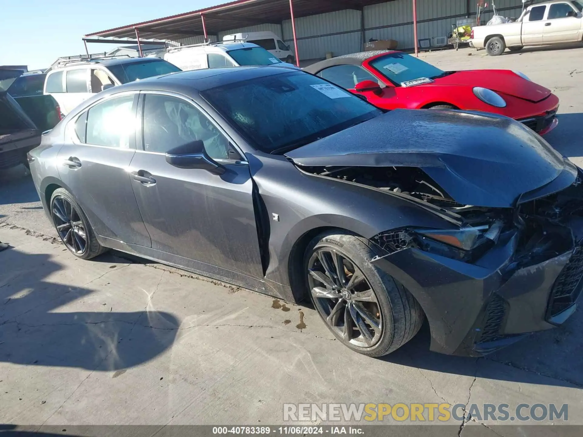 13 Photograph of a damaged car JTHGZ1B21P5059563 LEXUS IS 350 2023