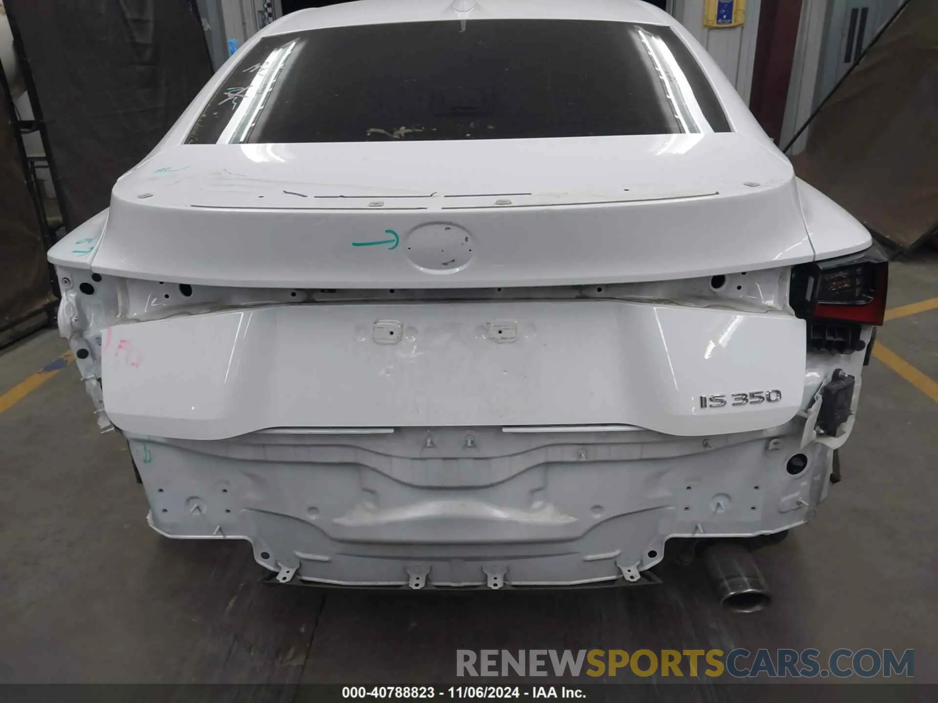 17 Photograph of a damaged car JTHGZ1B23P5066160 LEXUS IS 350 2023