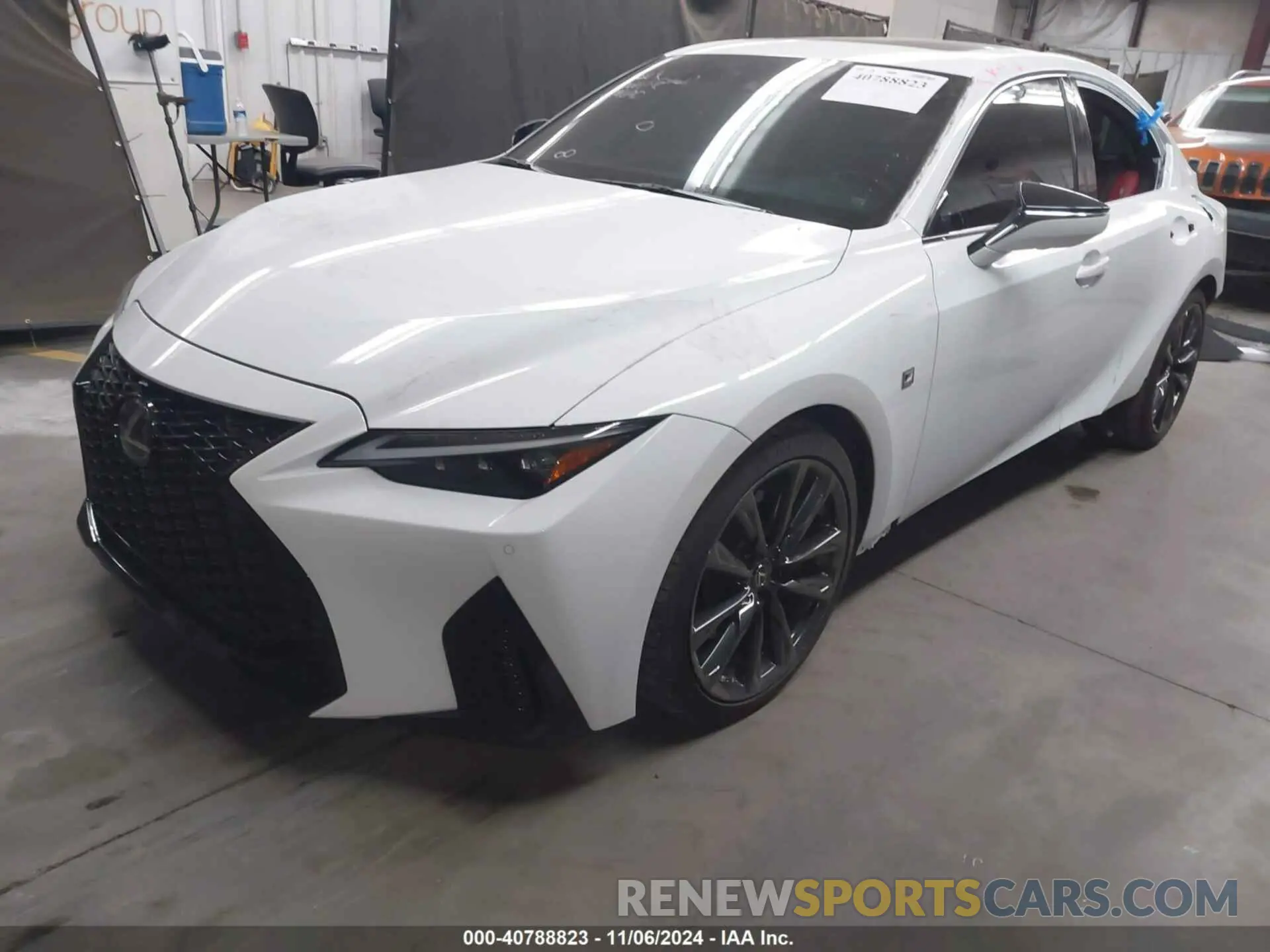 2 Photograph of a damaged car JTHGZ1B23P5066160 LEXUS IS 350 2023