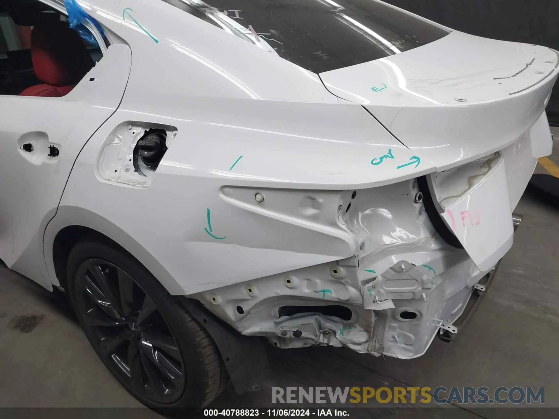6 Photograph of a damaged car JTHGZ1B23P5066160 LEXUS IS 350 2023