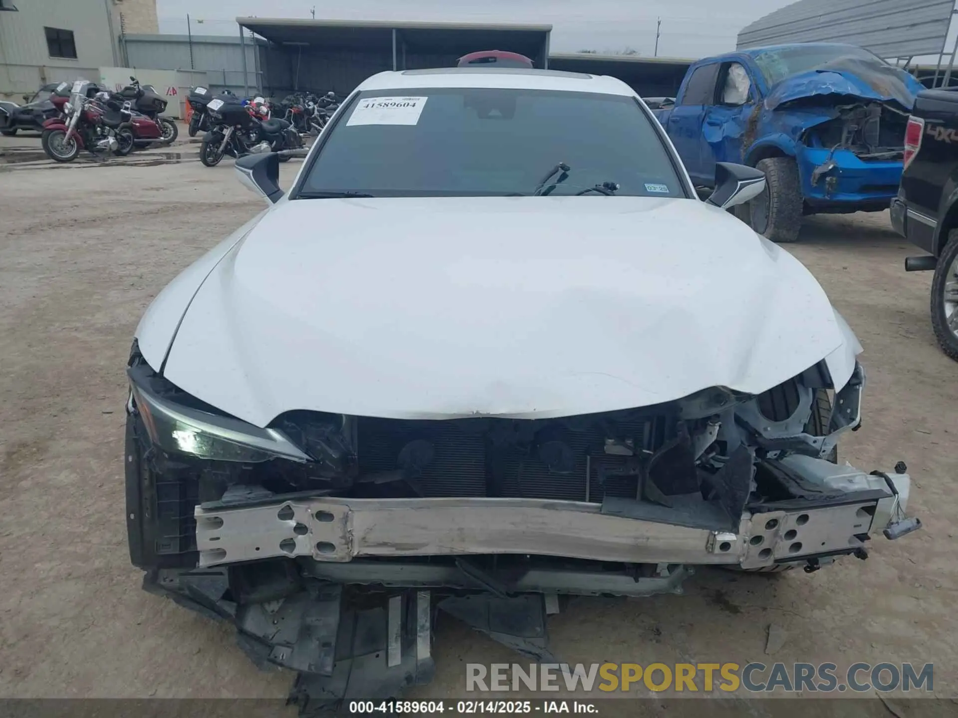 12 Photograph of a damaged car JTHGZ1B25P5063857 LEXUS IS 350 2023