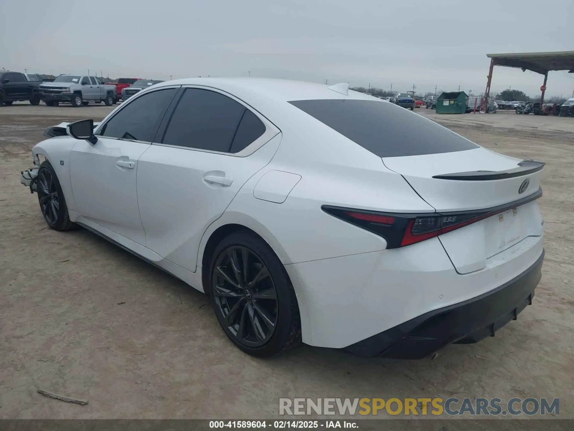 3 Photograph of a damaged car JTHGZ1B25P5063857 LEXUS IS 350 2023