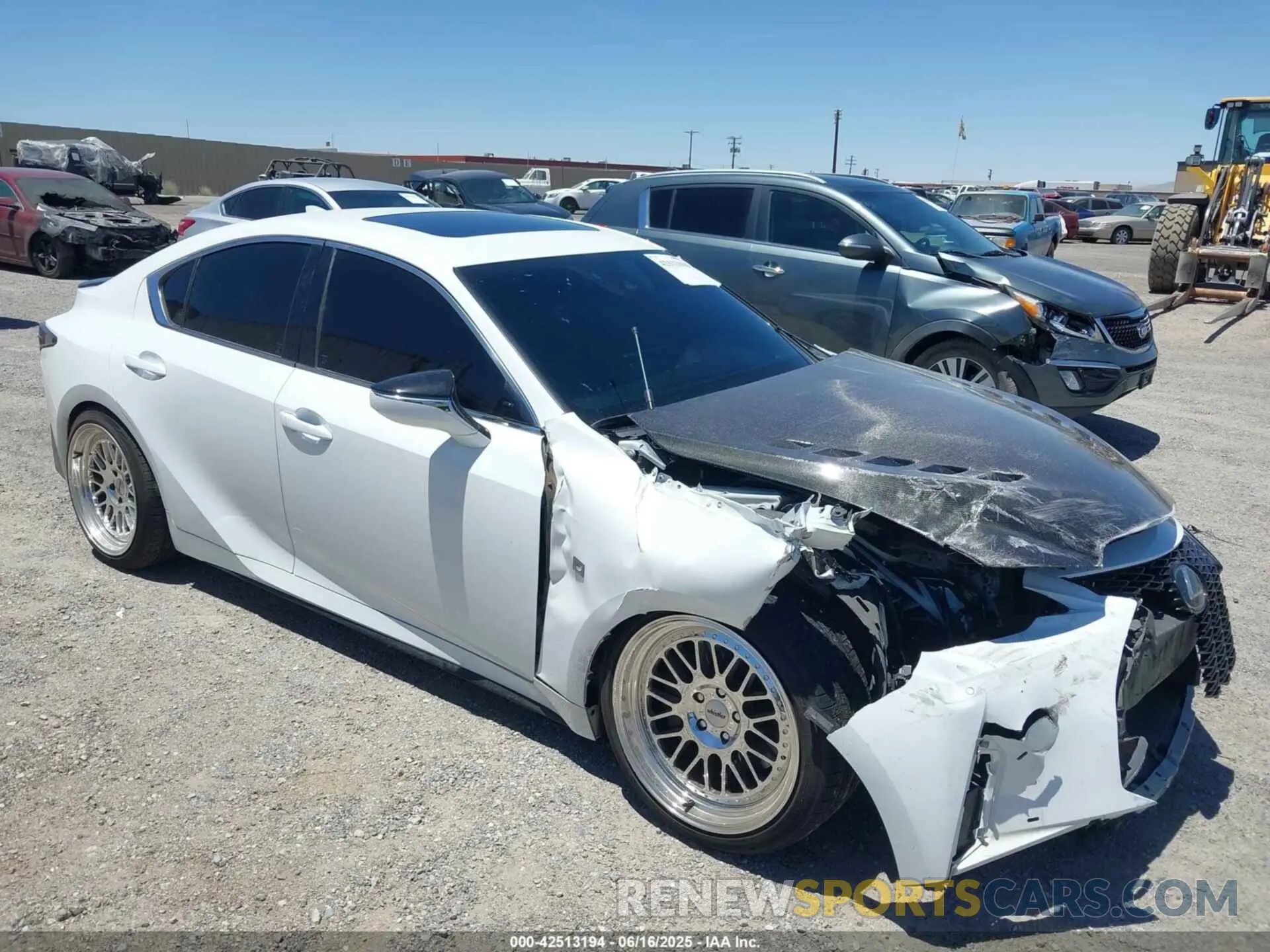 1 Photograph of a damaged car JTHGZ1B26P5071160 LEXUS IS 350 2023