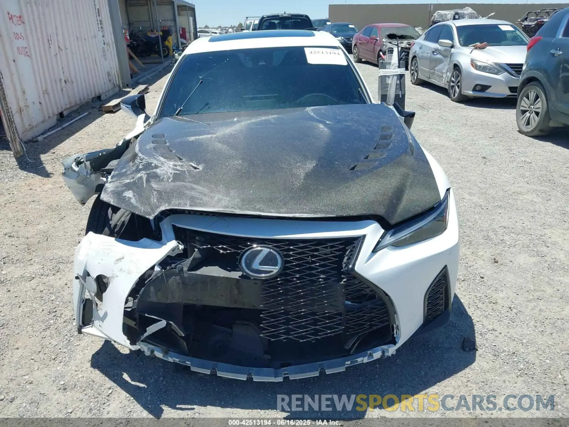 12 Photograph of a damaged car JTHGZ1B26P5071160 LEXUS IS 350 2023