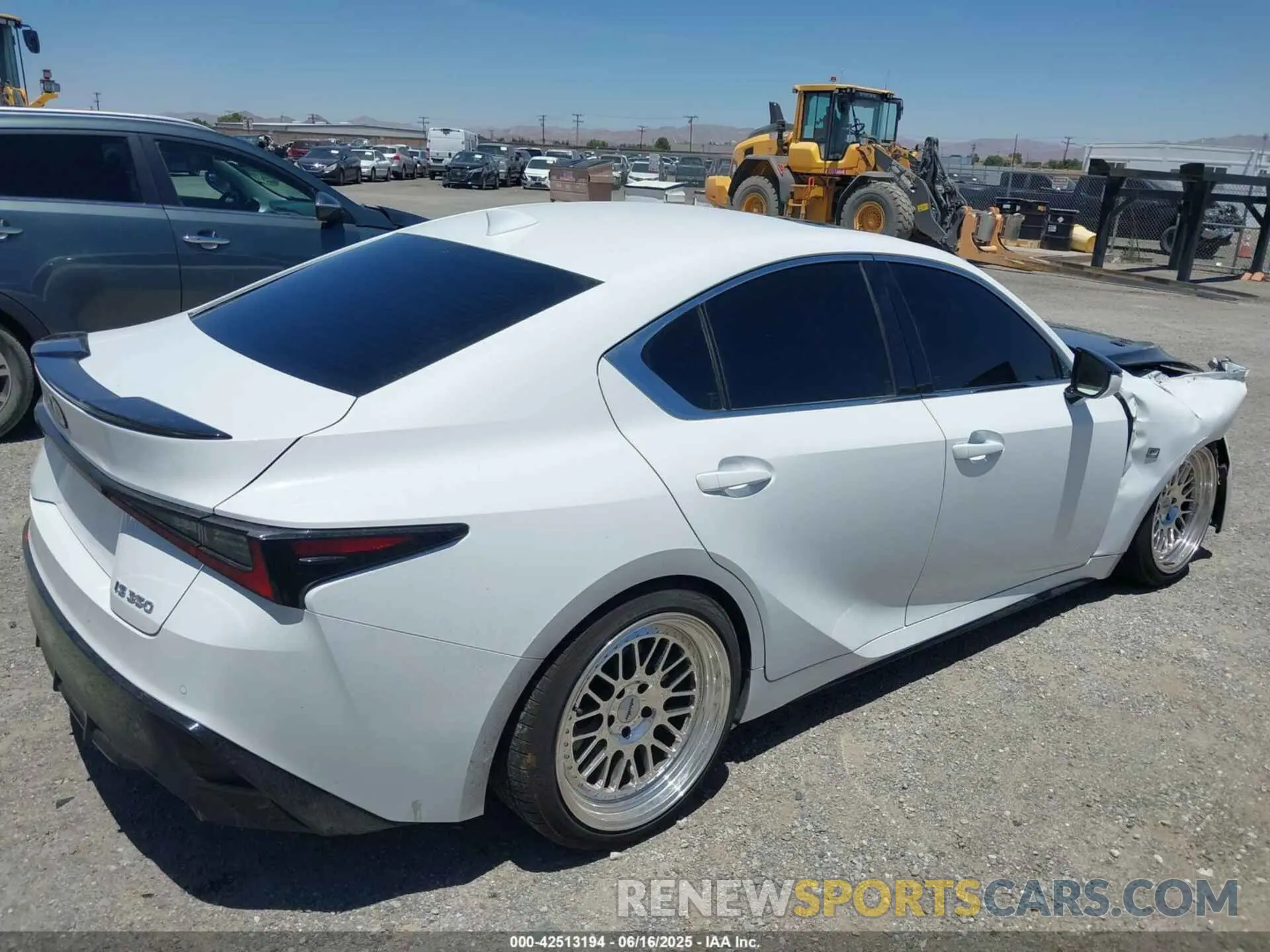 4 Photograph of a damaged car JTHGZ1B26P5071160 LEXUS IS 350 2023