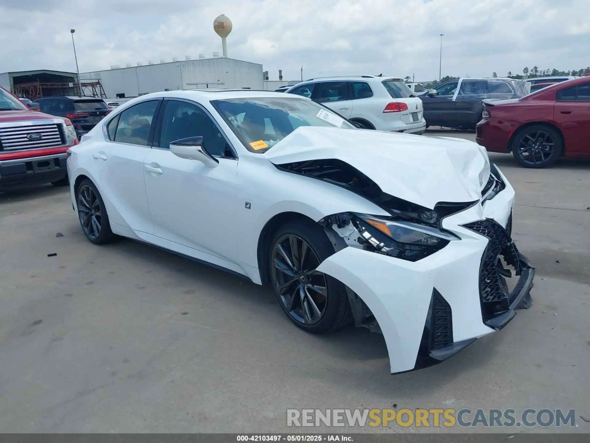 1 Photograph of a damaged car JTHGZ1B26P5071871 LEXUS IS 350 2023