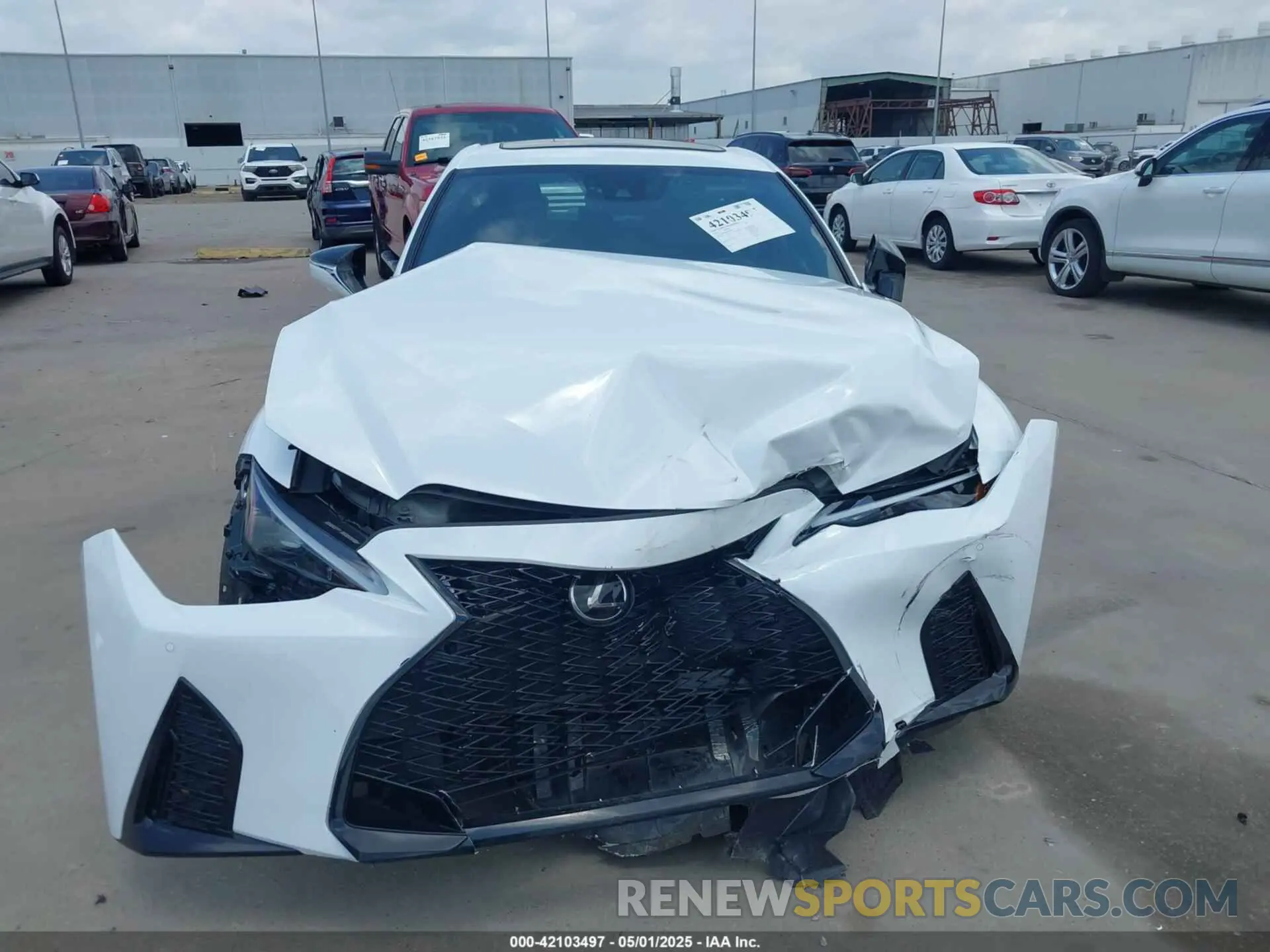 13 Photograph of a damaged car JTHGZ1B26P5071871 LEXUS IS 350 2023