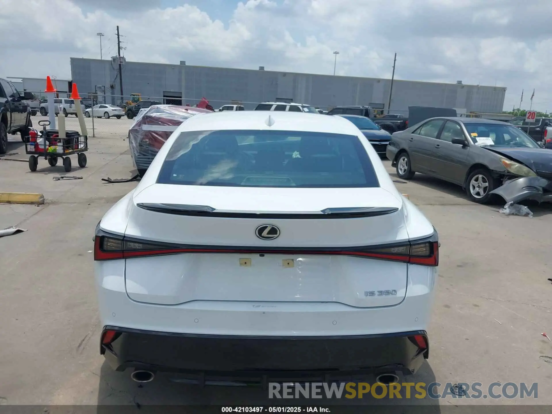 17 Photograph of a damaged car JTHGZ1B26P5071871 LEXUS IS 350 2023