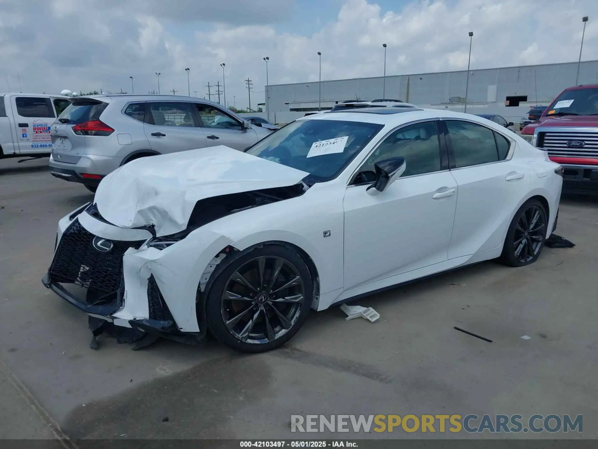 2 Photograph of a damaged car JTHGZ1B26P5071871 LEXUS IS 350 2023