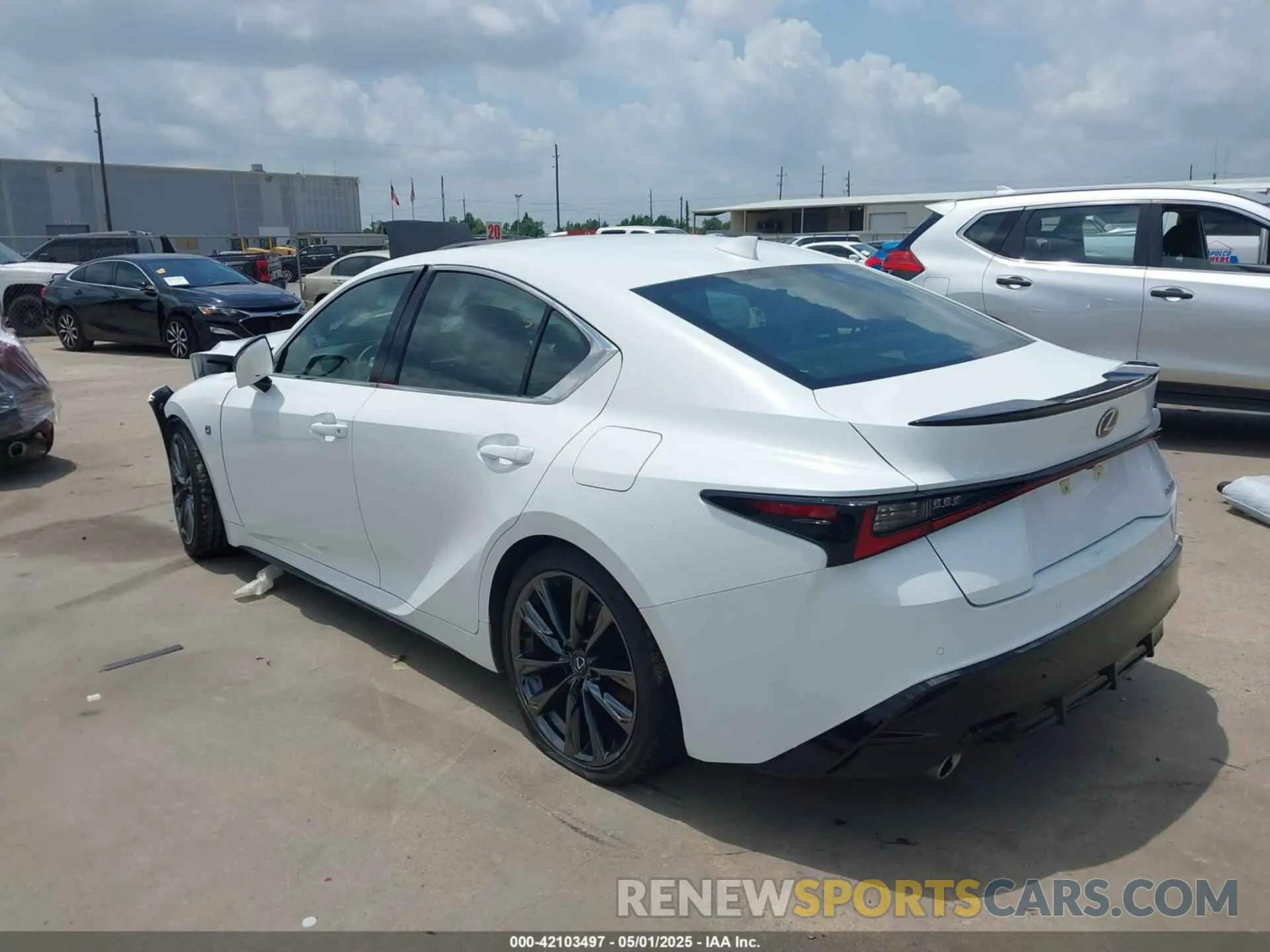 3 Photograph of a damaged car JTHGZ1B26P5071871 LEXUS IS 350 2023