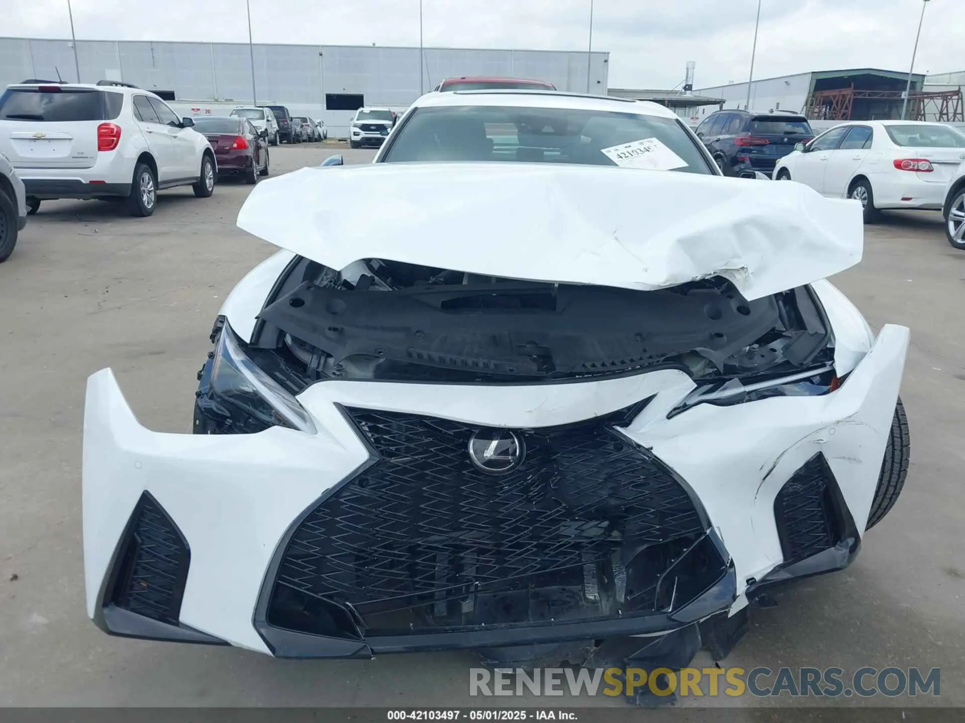 6 Photograph of a damaged car JTHGZ1B26P5071871 LEXUS IS 350 2023