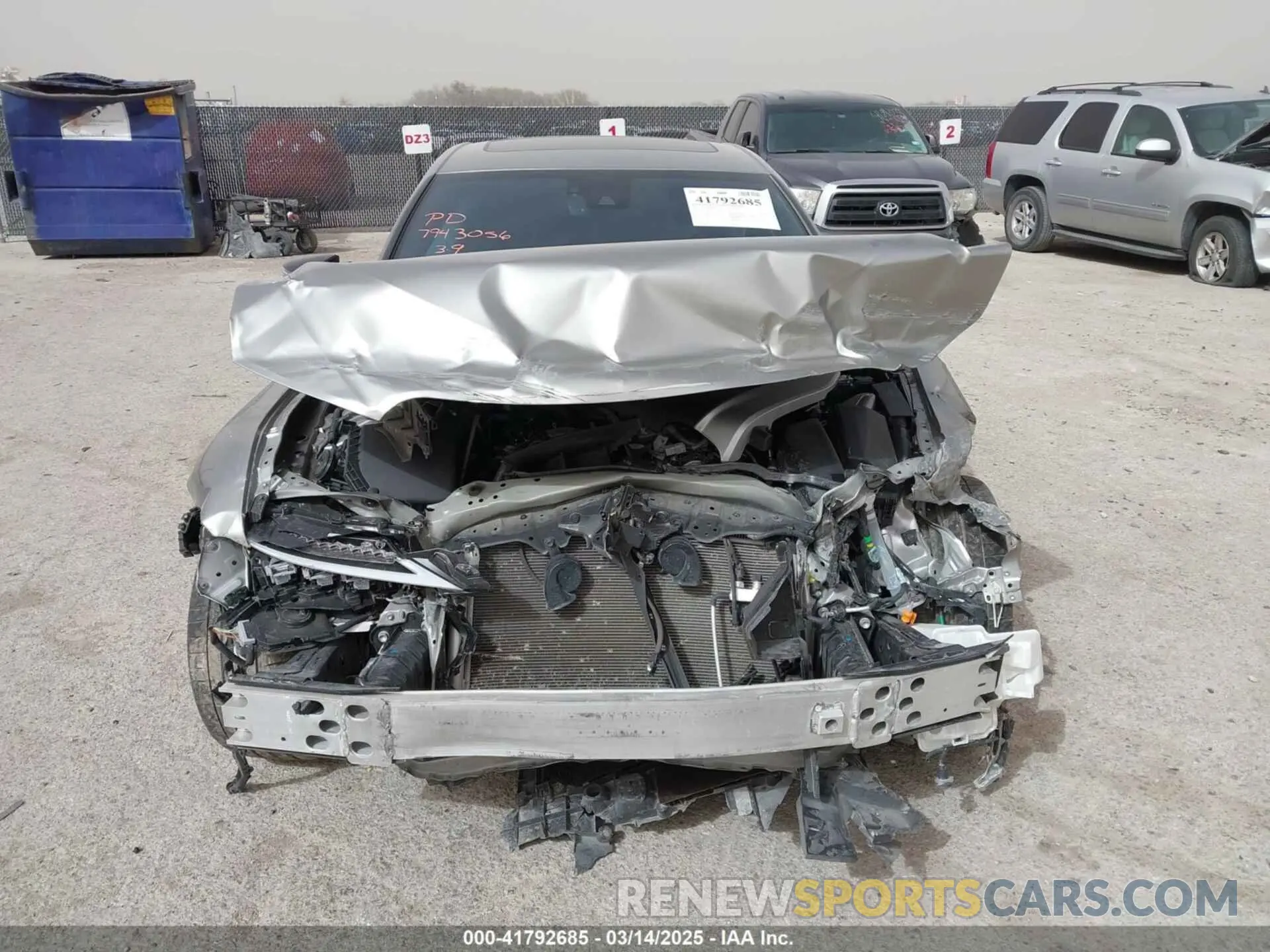 11 Photograph of a damaged car JTHGZ1B27P5070633 LEXUS IS 350 2023
