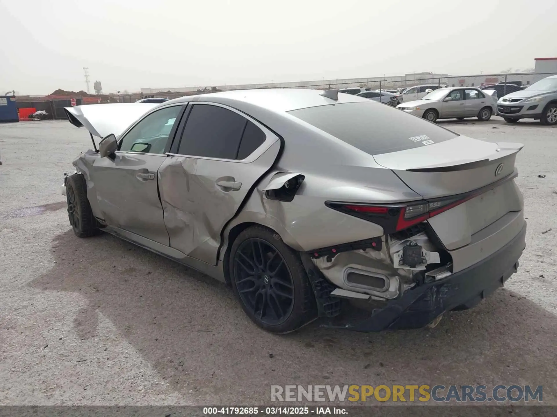 3 Photograph of a damaged car JTHGZ1B27P5070633 LEXUS IS 350 2023