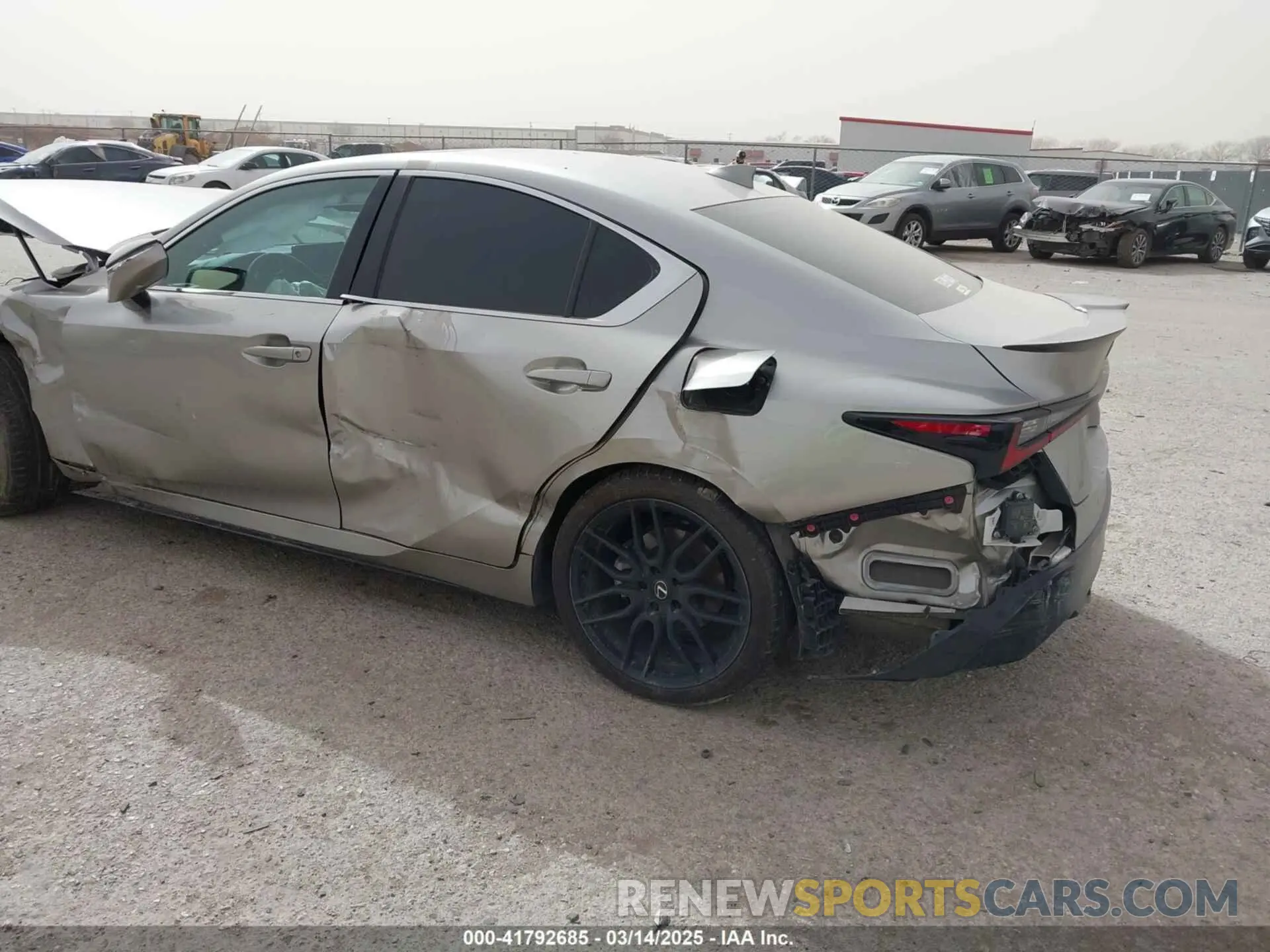 6 Photograph of a damaged car JTHGZ1B27P5070633 LEXUS IS 350 2023