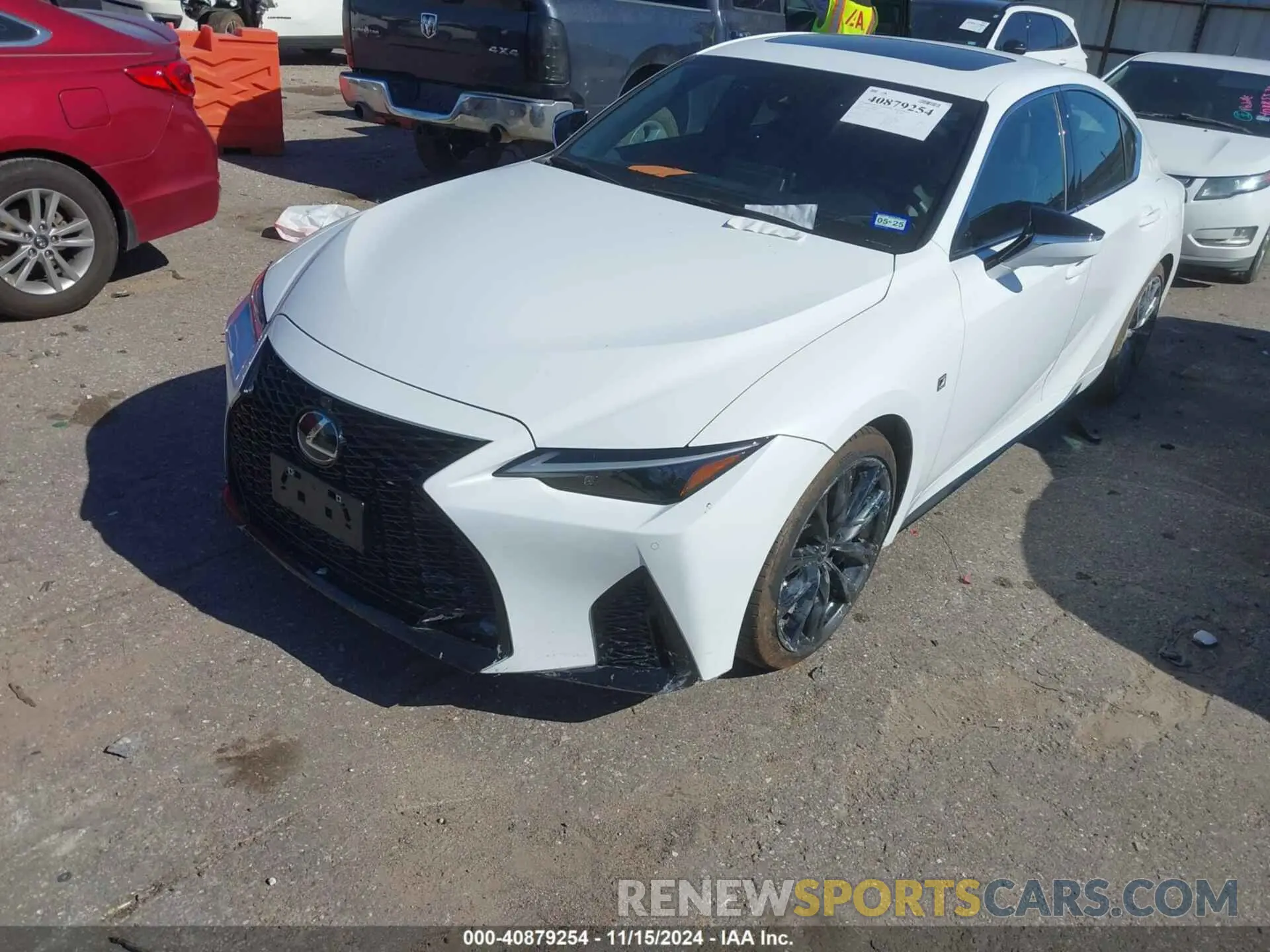 2 Photograph of a damaged car JTHGZ1B28P5066221 LEXUS IS 350 2023