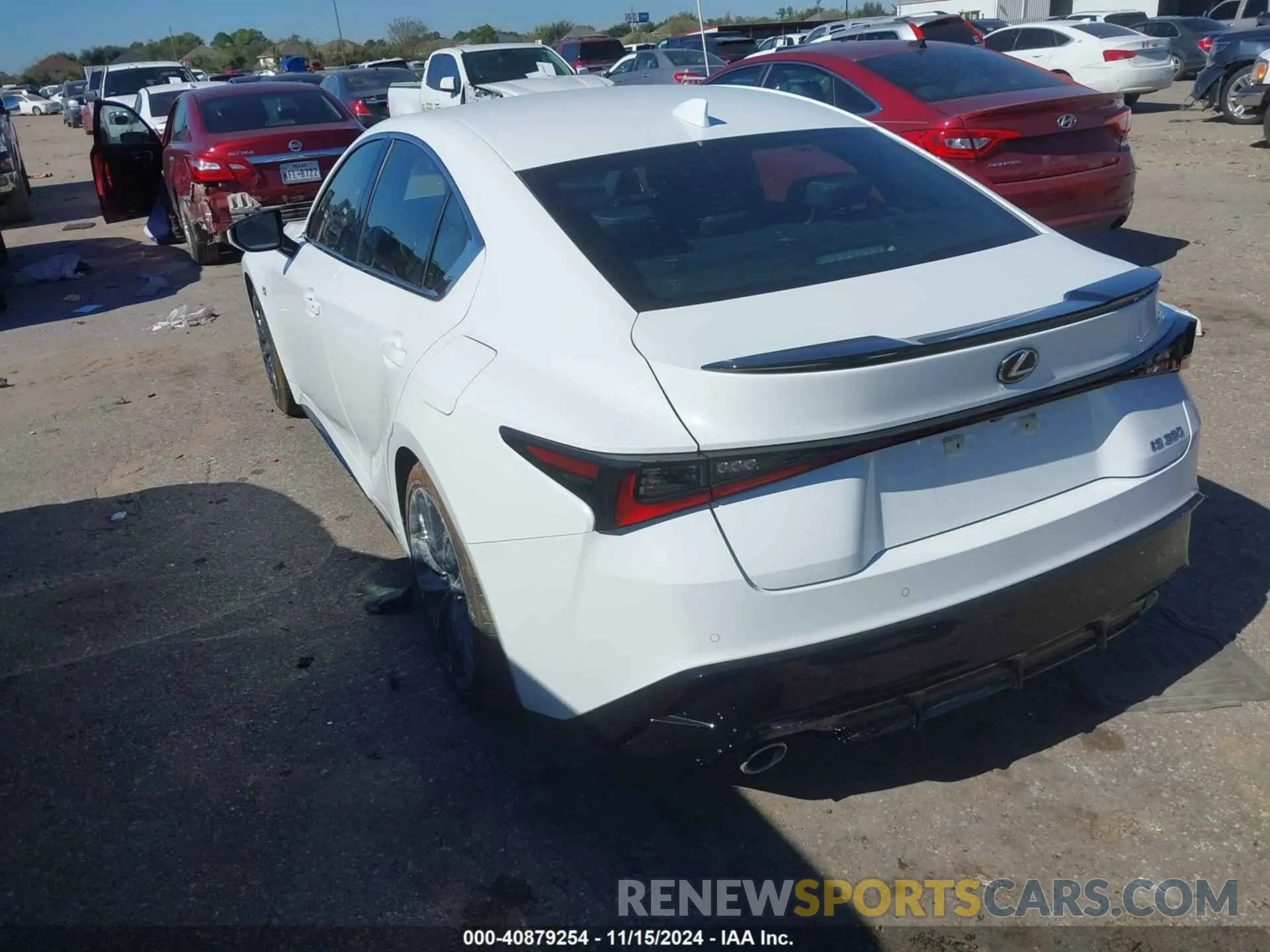 3 Photograph of a damaged car JTHGZ1B28P5066221 LEXUS IS 350 2023