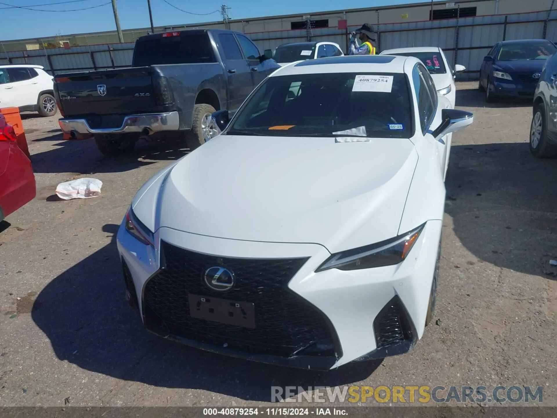 6 Photograph of a damaged car JTHGZ1B28P5066221 LEXUS IS 350 2023