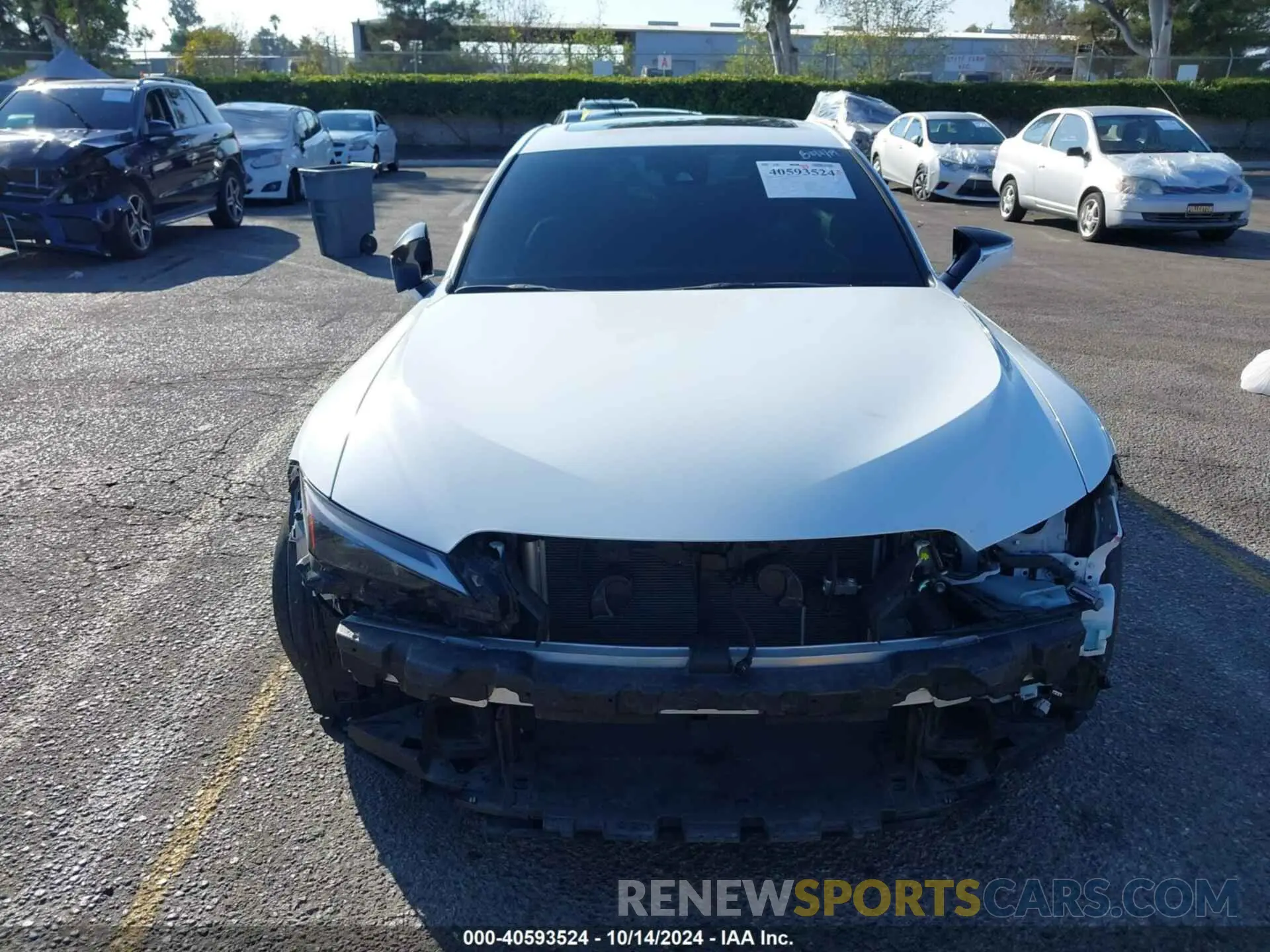 13 Photograph of a damaged car JTHGZ1B28P5068146 LEXUS IS 350 2023