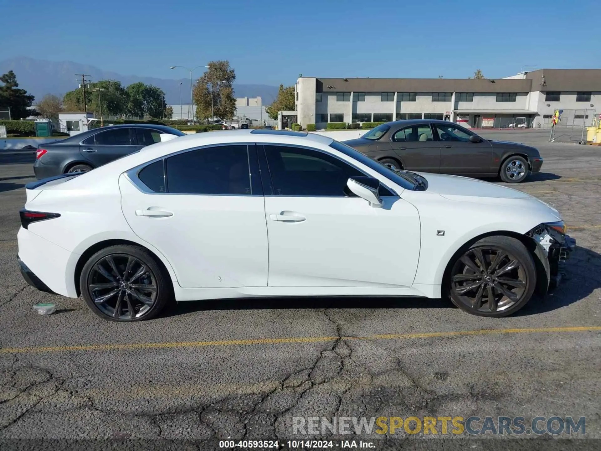14 Photograph of a damaged car JTHGZ1B28P5068146 LEXUS IS 350 2023