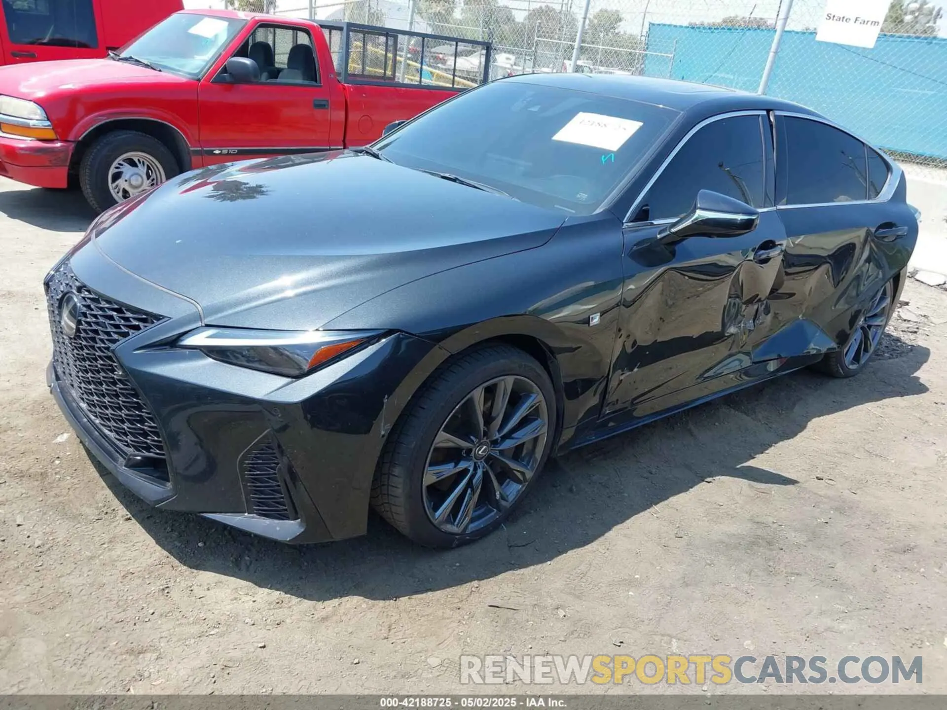 2 Photograph of a damaged car JTHGZ1B29P5071363 LEXUS IS 350 2023
