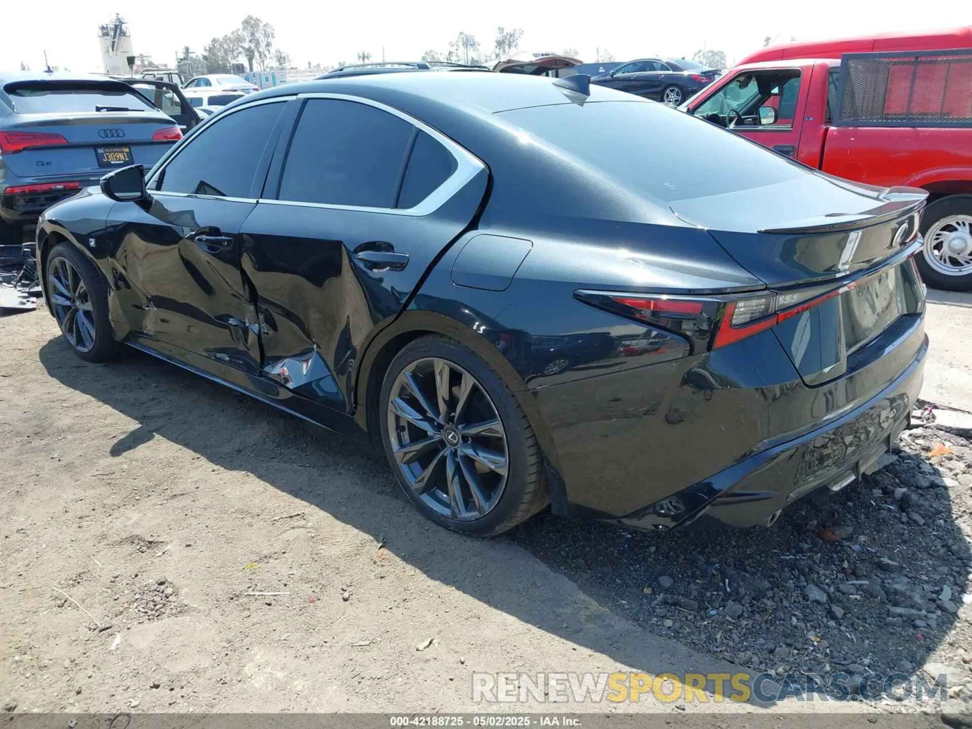 3 Photograph of a damaged car JTHGZ1B29P5071363 LEXUS IS 350 2023