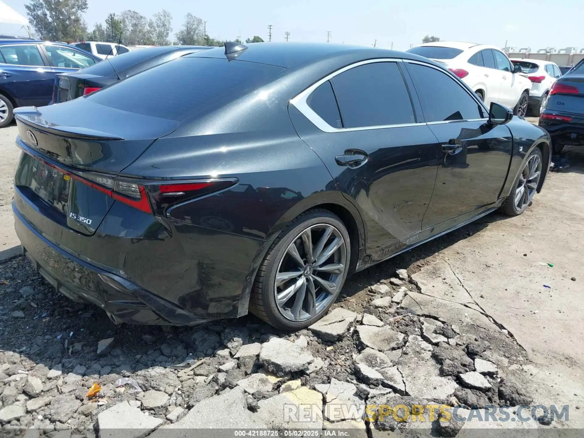 4 Photograph of a damaged car JTHGZ1B29P5071363 LEXUS IS 350 2023