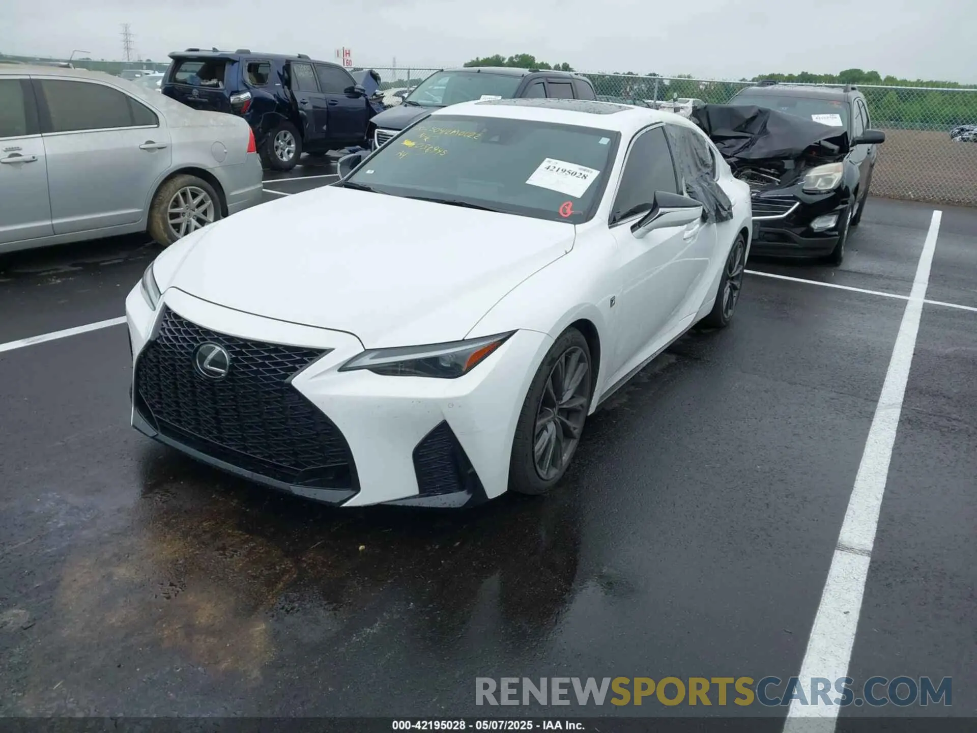 2 Photograph of a damaged car JTHGZ1B2XP5058945 LEXUS IS 350 2023