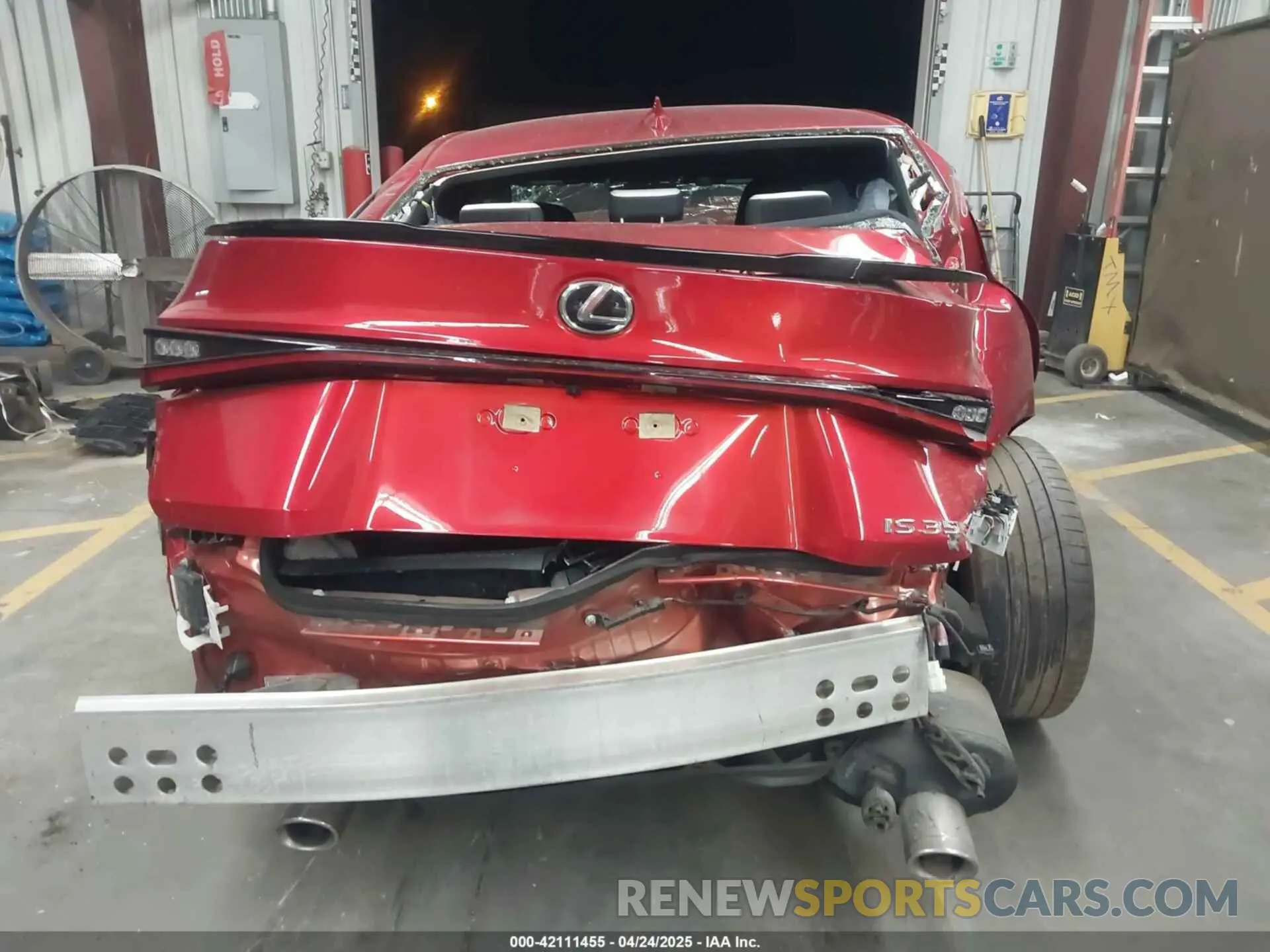 16 Photograph of a damaged car JTHGZ1B2XP5064664 LEXUS IS 350 2023