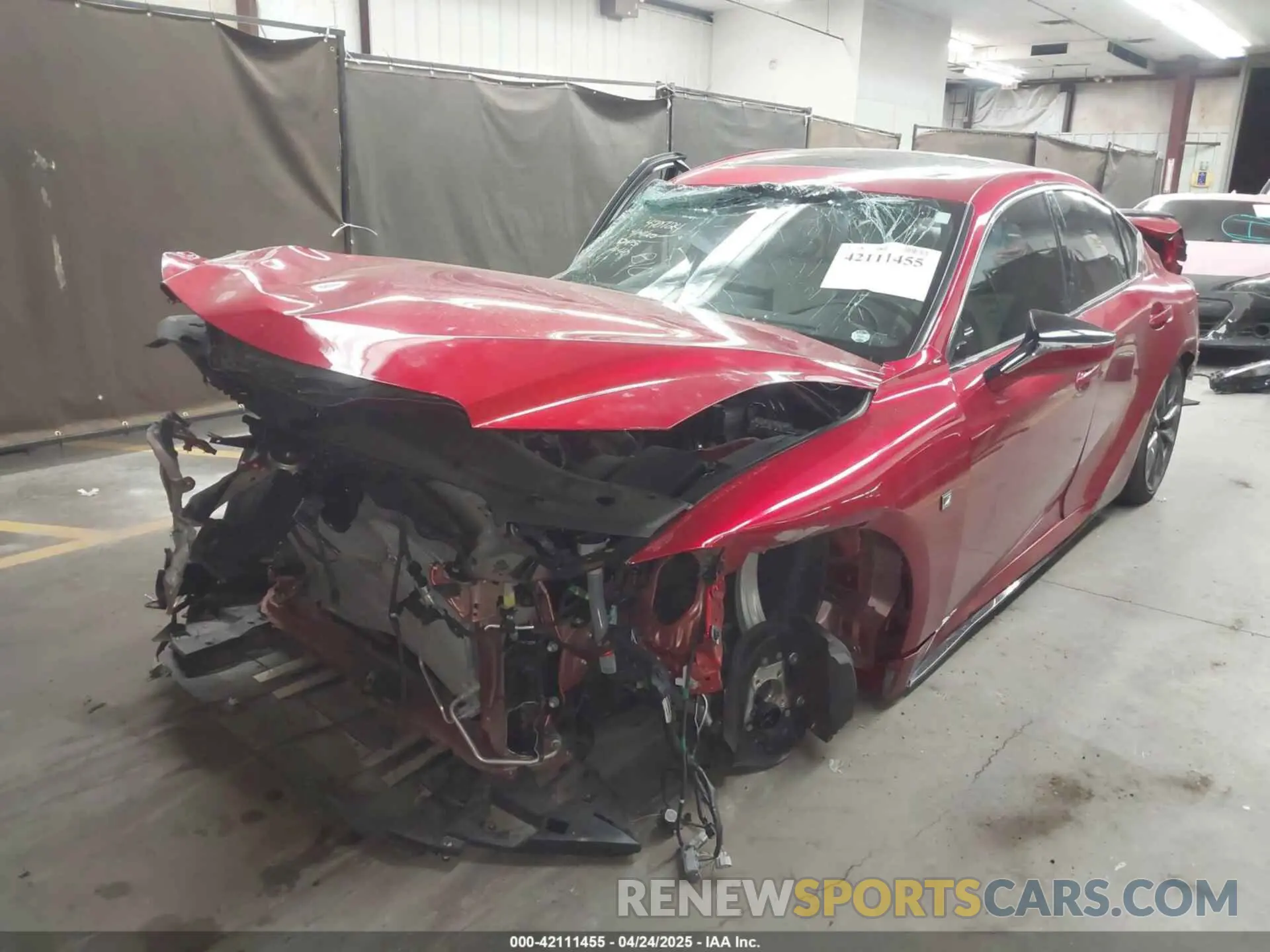 2 Photograph of a damaged car JTHGZ1B2XP5064664 LEXUS IS 350 2023