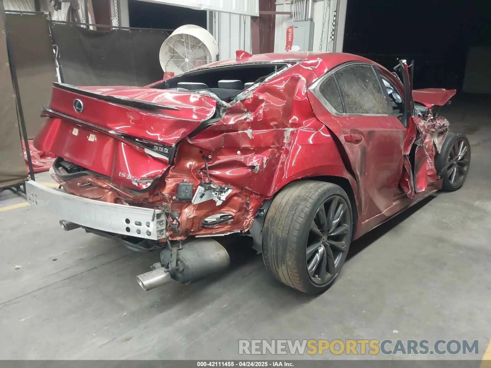 4 Photograph of a damaged car JTHGZ1B2XP5064664 LEXUS IS 350 2023