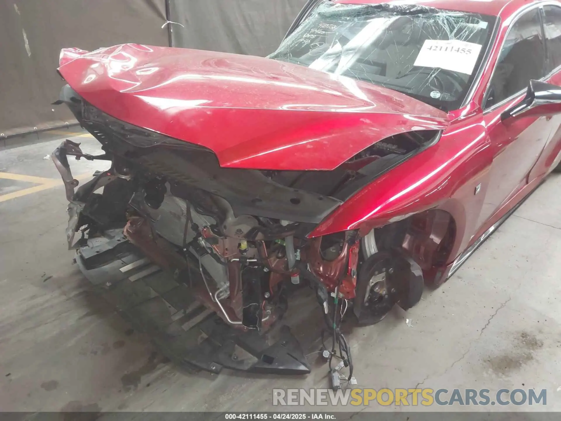 6 Photograph of a damaged car JTHGZ1B2XP5064664 LEXUS IS 350 2023